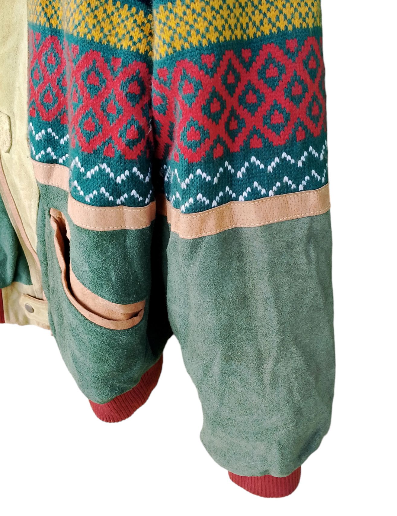 Japanese Brand Japanese Navajo Bomber Jacket Like Visvim Size US L / EU 52-54 / 3 - 15 Thumbnail
