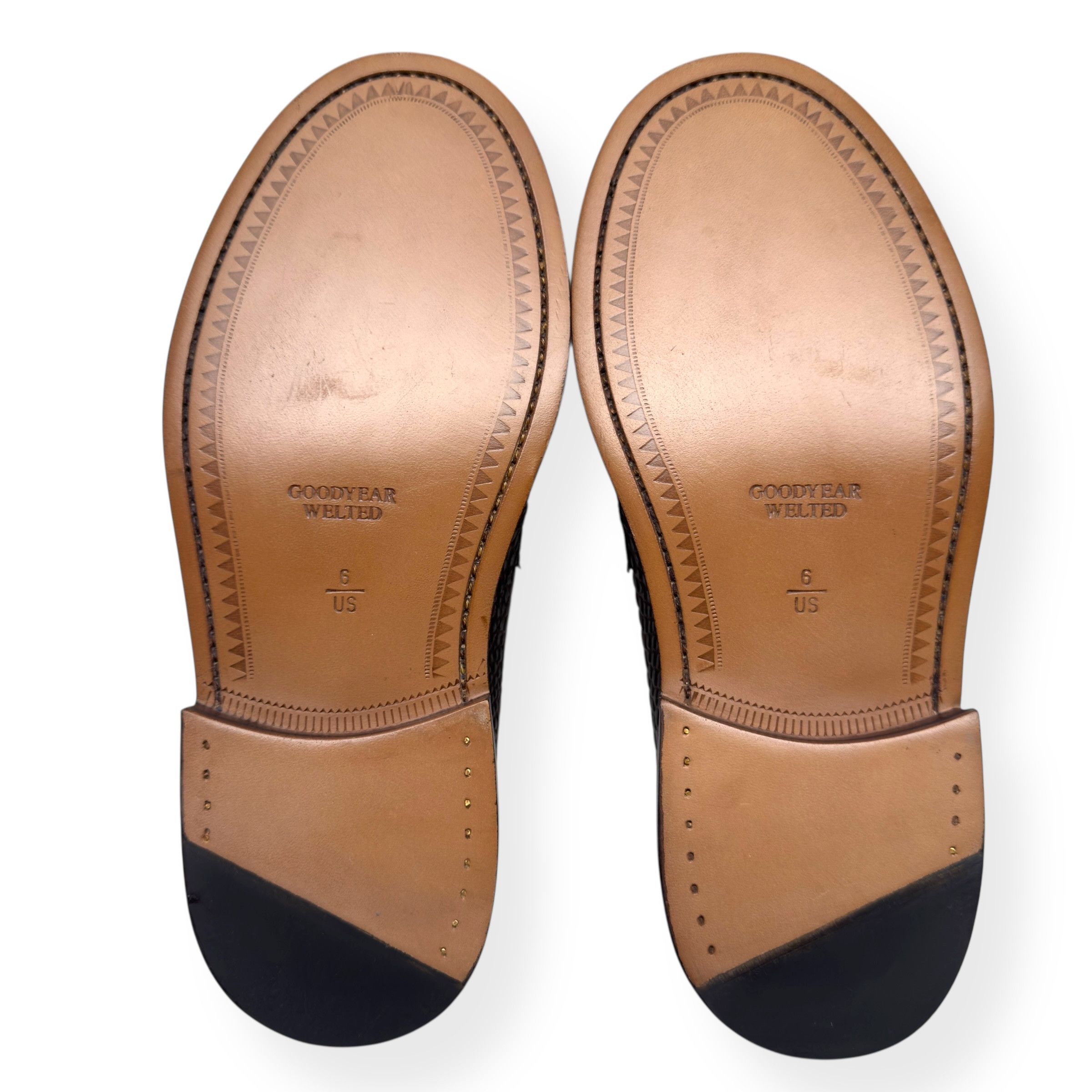 Blackstock & Weber BLACKSTOCK & WEBER THE MASON HORSE BIT LOAFER WALNUT US6 Size US 6 / EU 39 - 5 Thumbnail