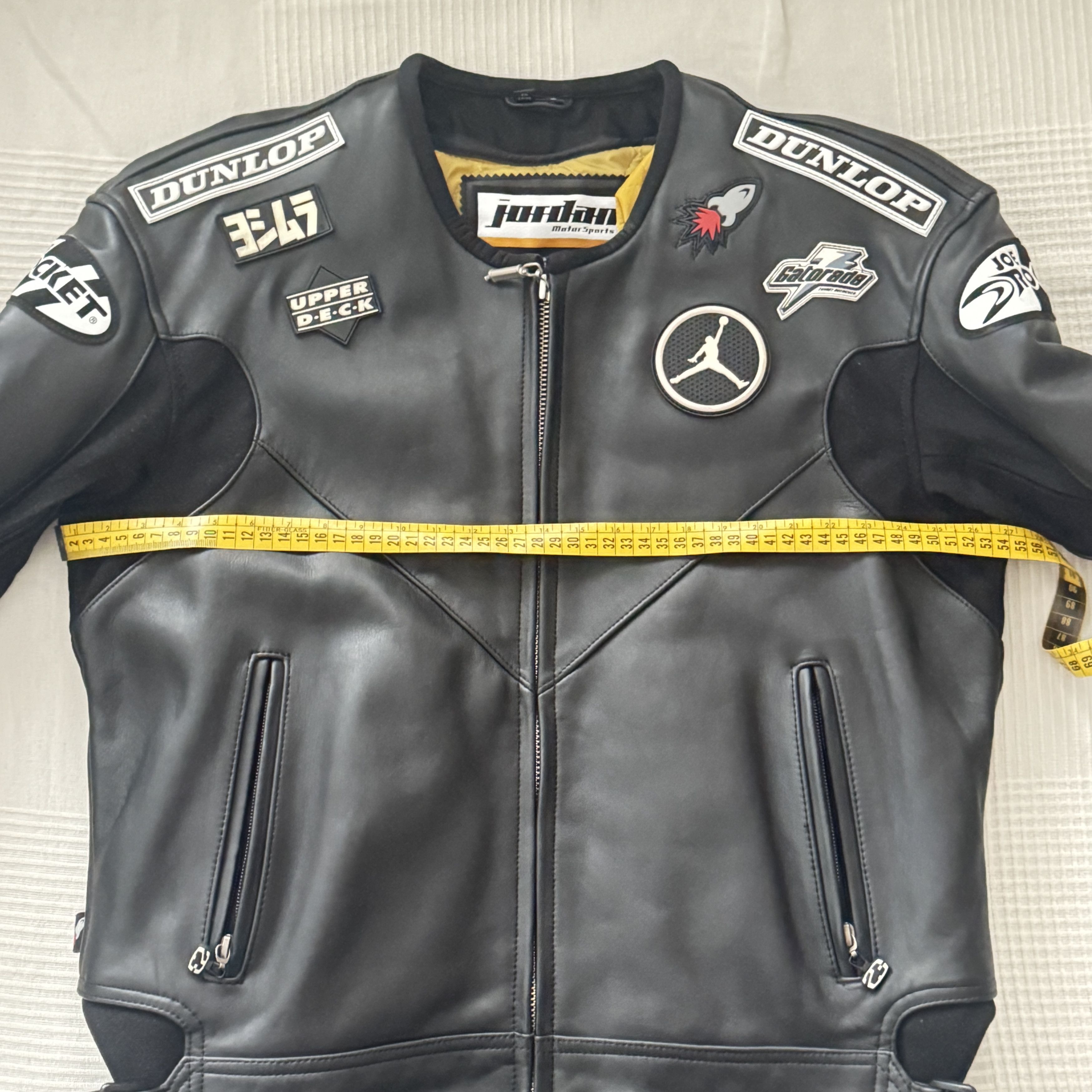 Joe Rocket Joe Rocket Jordan Motorsports Leather Motorcycle Jacket Size US M / EU 48-50 / 2 - 17 Thumbnail
