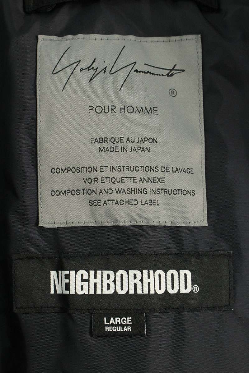 Yohji Yamamoto YOHJI YAMAMOTO POUR HOMME × Neighborhood MA-1 Blouson Size US L / EU 52-54 / 3 - 3 Thumbnail