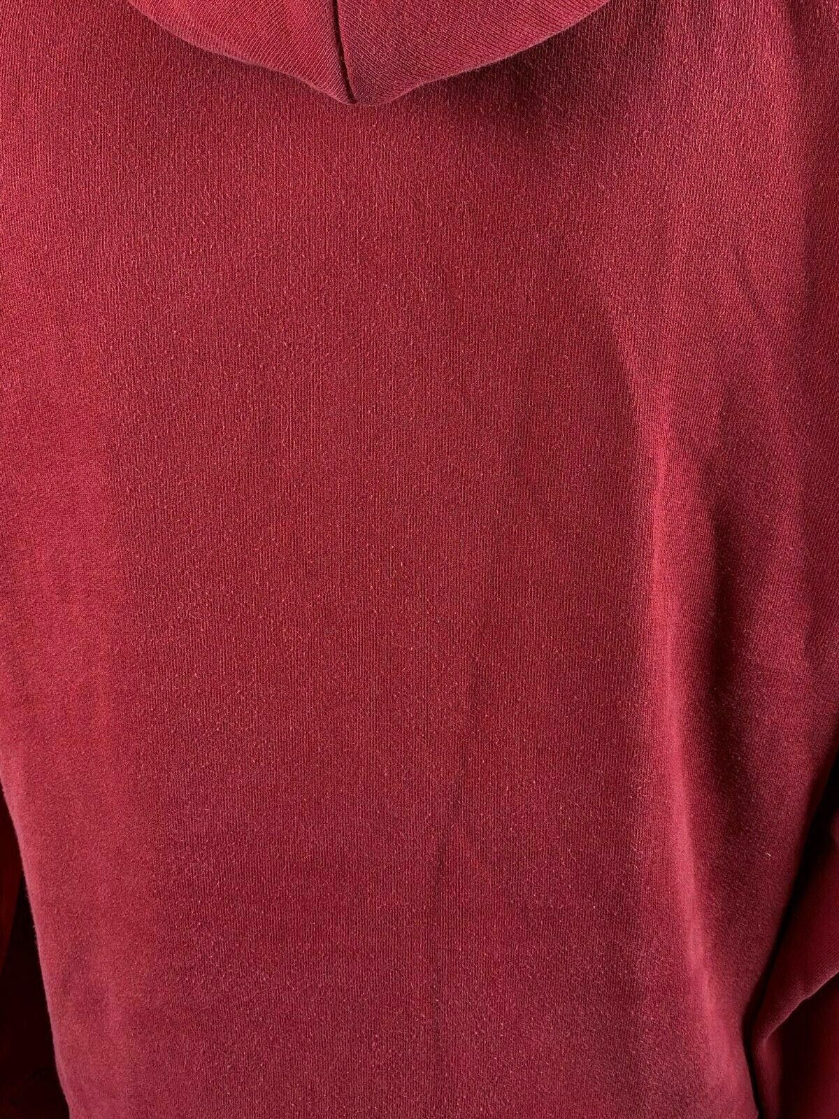 Carhartt Men Carhartt Red Full Zip Cotton Hoodie Sweater Size S Size US S / EU 44-46 / 1 - 8 Thumbnail