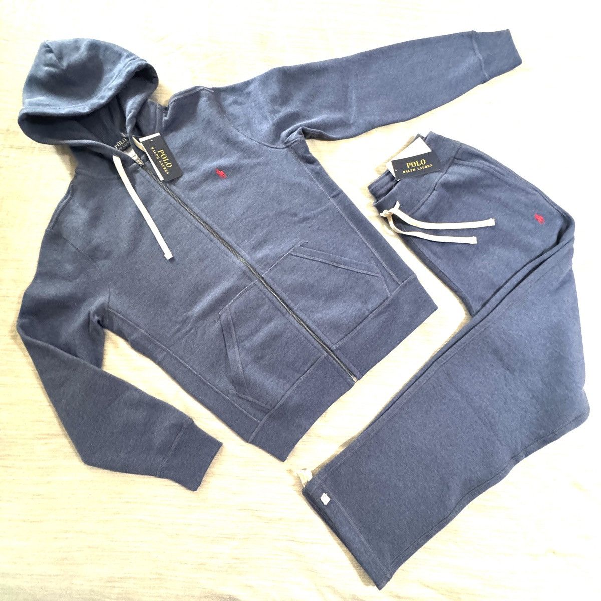Polo Ralph Lauren Polo Ralph Lauren Classic Full-Zip Fleece Sweatsuit Size US S / EU 44-46 / 1 - 2 Thumbnail