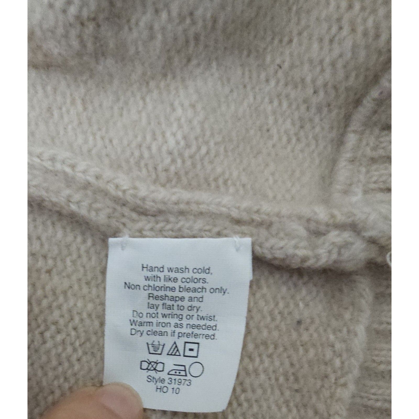 J.Crew J. Crew Knit Cashmere Wool Blend Cardigan Sweater Fisherman Size M / US 6-8 / IT 42-44 - 5 Thumbnail