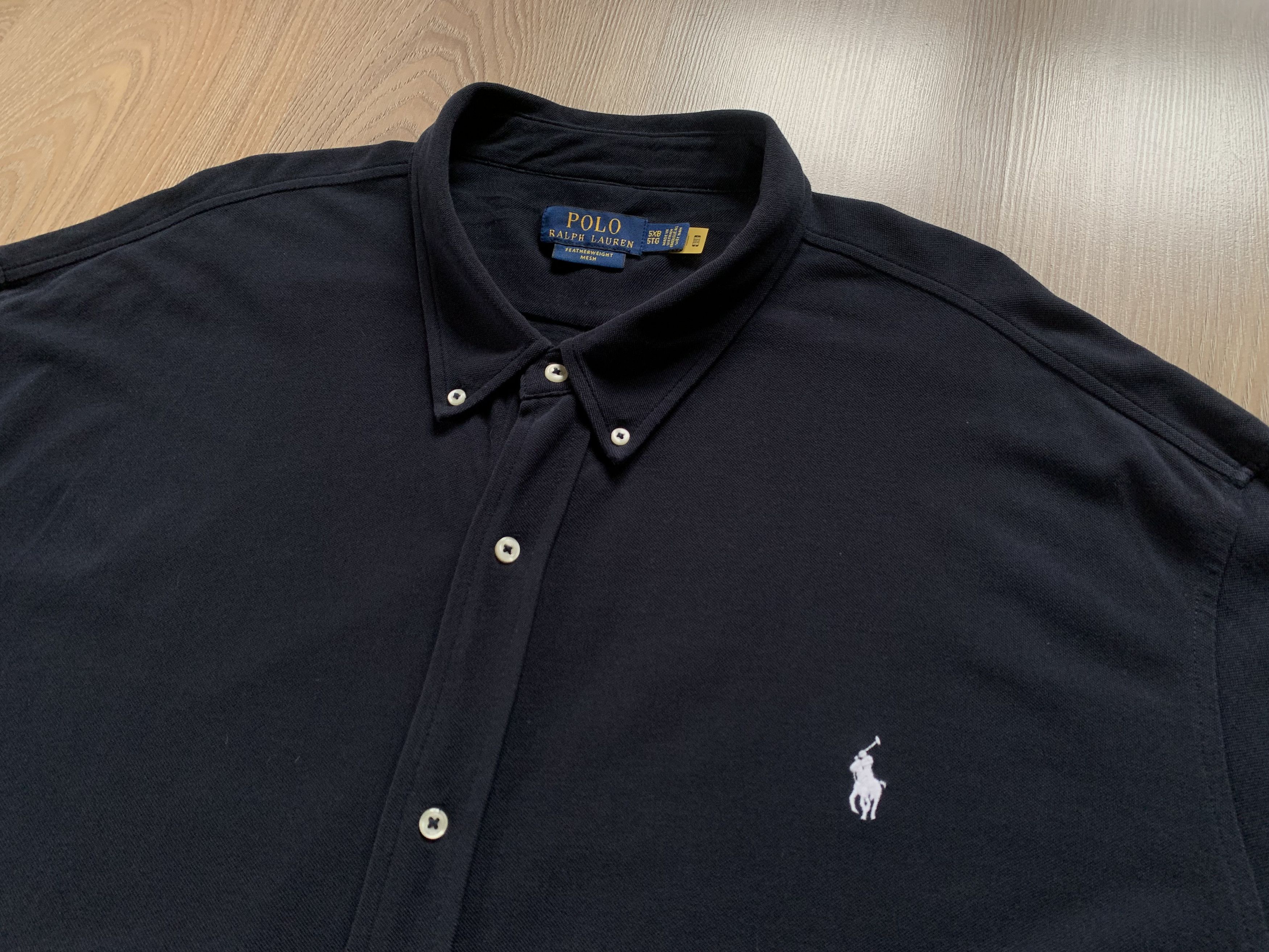 Polo Ralph Lauren Polo Ralph Lauren Featherweight Big Cotton Shirt 5XL Size US XXL / EU 58 / 5 - 4 Thumbnail