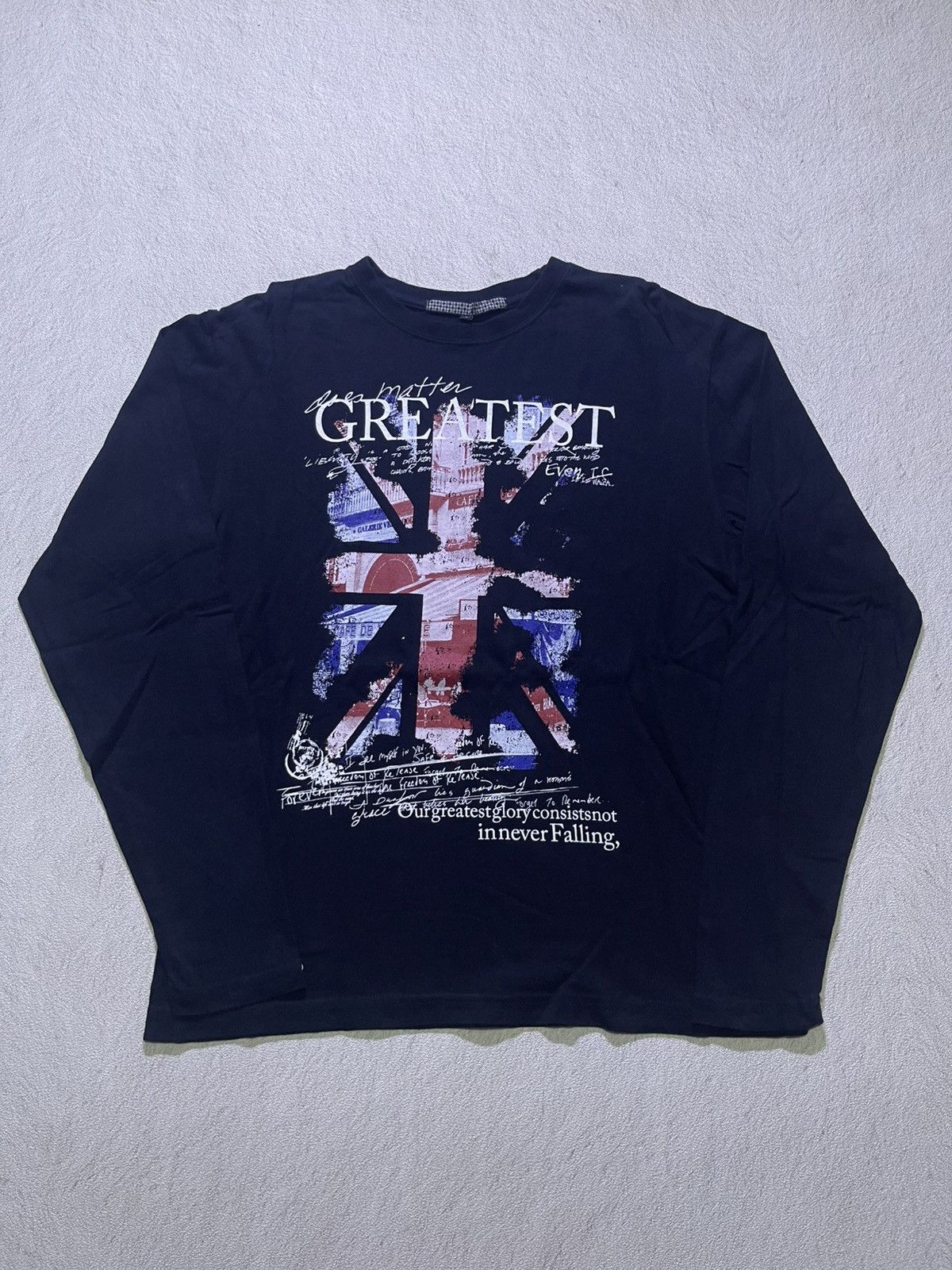 Japanese Brand Y2K GREATEST long sleeve tshirt Size US M / EU 48-50 / 2 - 1 Thumbnail