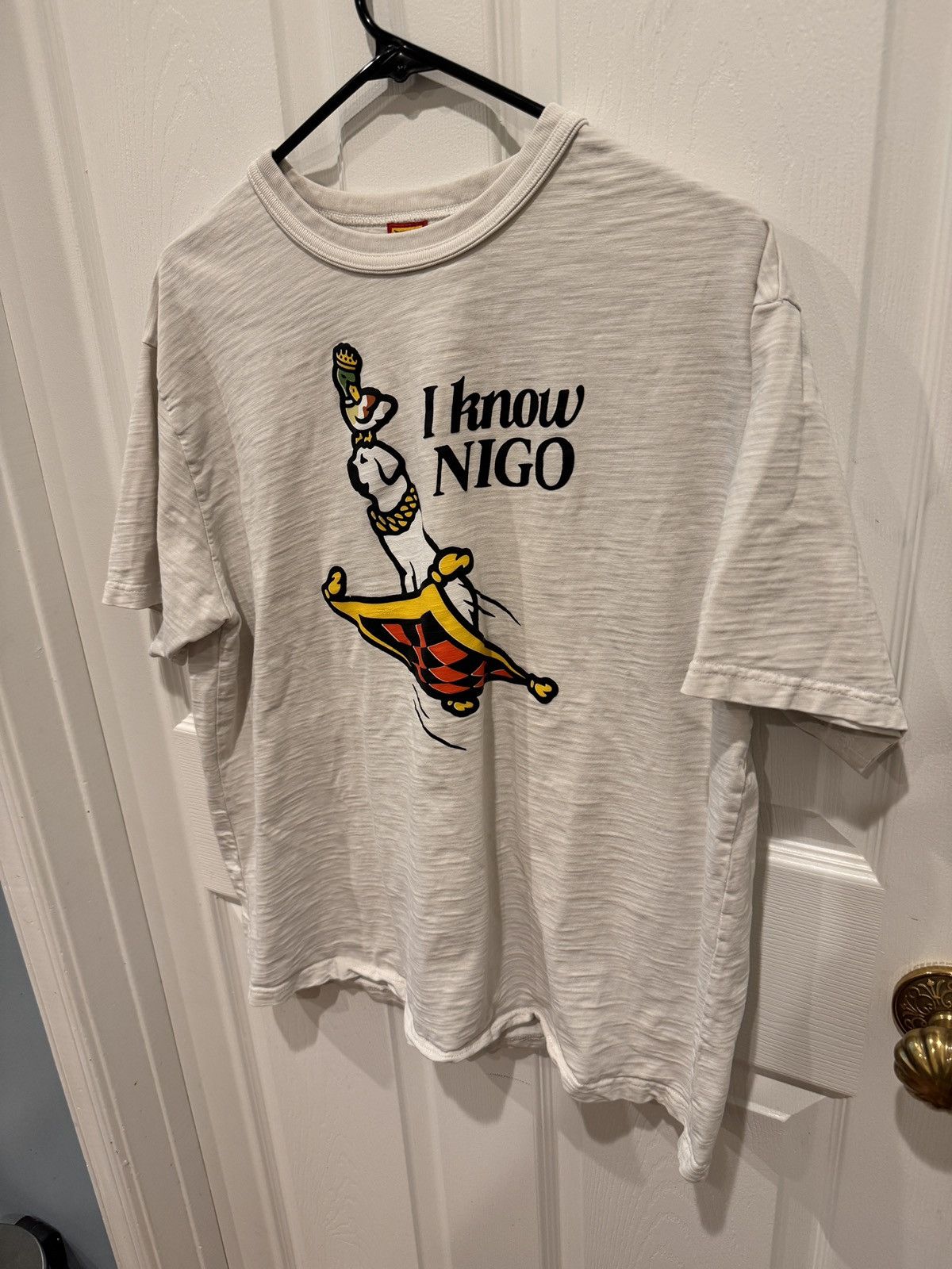 Human Made Human Made I Know Nigo White Tee size Large Size US L / EU 52-54 / 3 - 3 Thumbnail