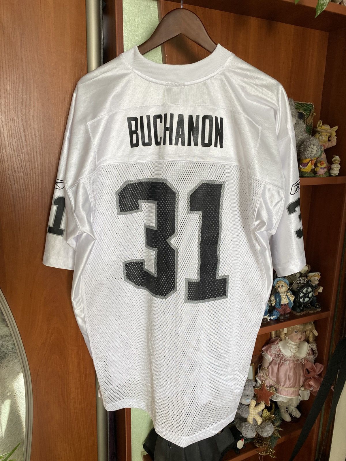 NFL Vintage Phillip Buchanon #31 Oakland Raiders NFL Jersey Size US L / EU 52-54 / 3 - 1 Thumbnail