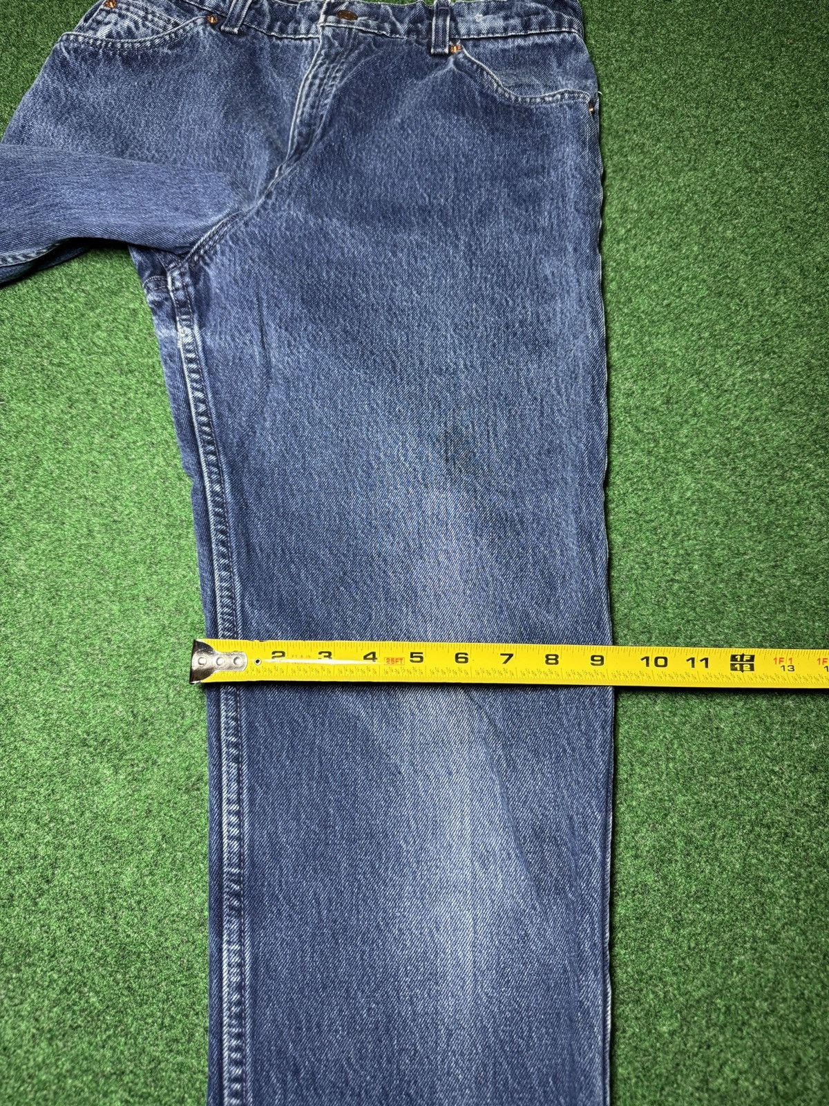 Levi's Vintage Clothing Levis Relaxed Fit Tapered 90s 12 Orange Tab 30x27 Jeans Size 30" / US 8 / IT 44 - 12 Thumbnail