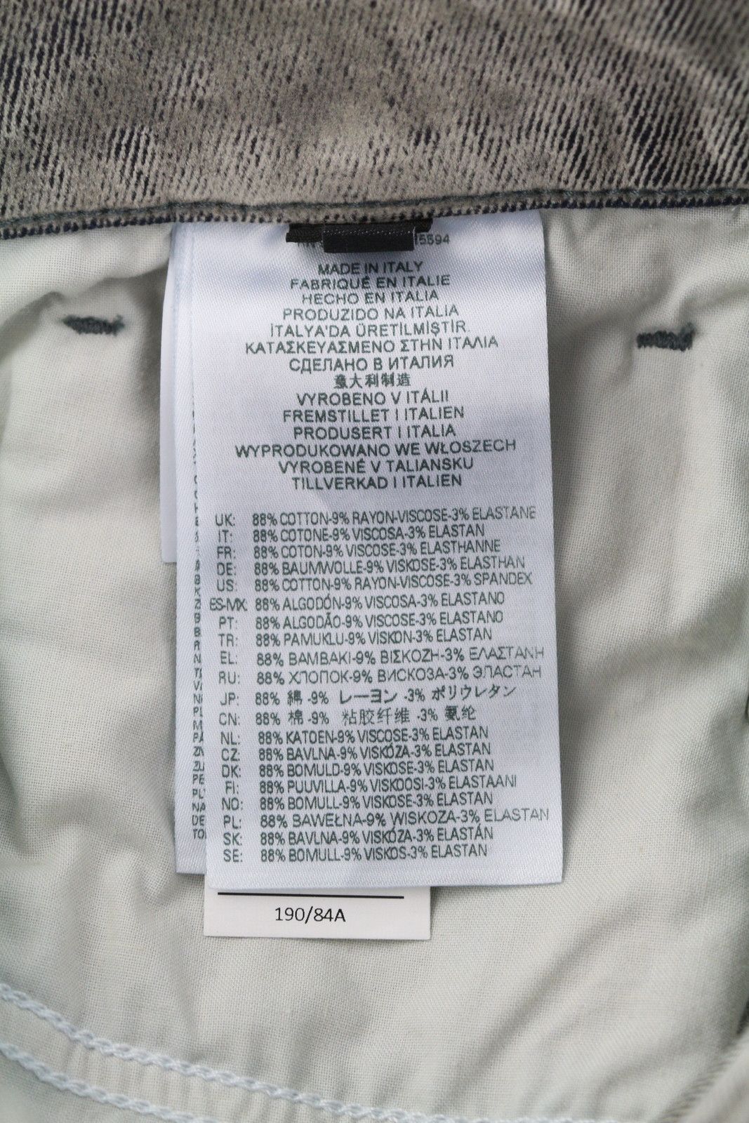 Diesel D-REKIV-Z 09D02 W32/L34 Regular Washed Jeans 40933 Size US 32 / EU 48 - 8 Thumbnail