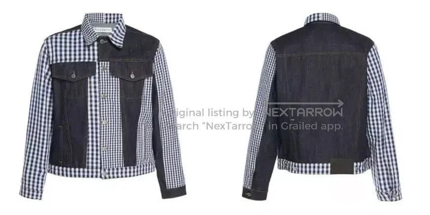 JW Anderson JW Anderson Spliced Denim Jacket. Size US S / EU 44-46 / 1 - 3 Thumbnail