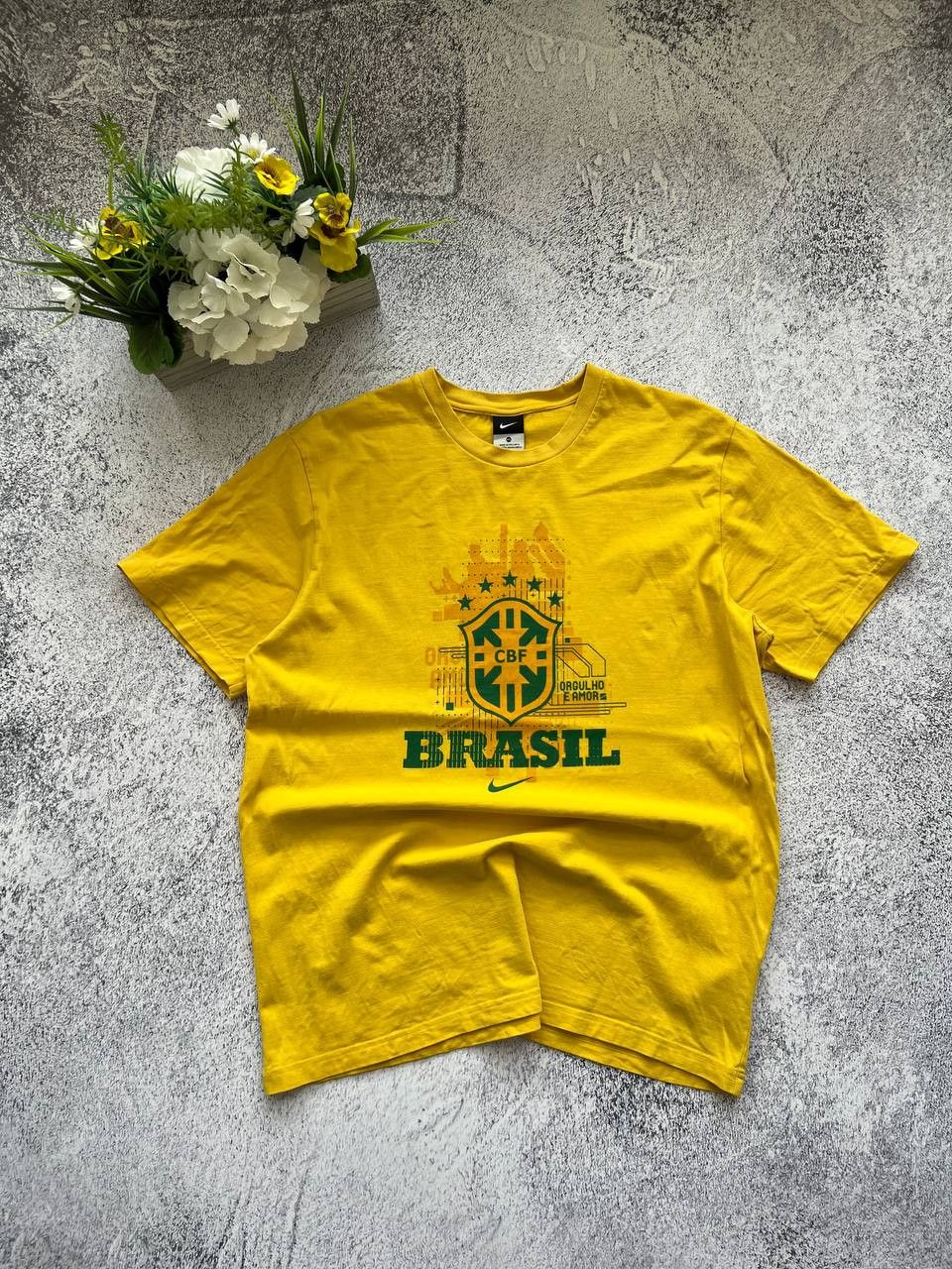 Nike × Vintage BLOKECORE NIKE 2000S FC BRAZIL #9 T SHIRT RARE Size US XL / EU 56 / 4 - 1 Thumbnail