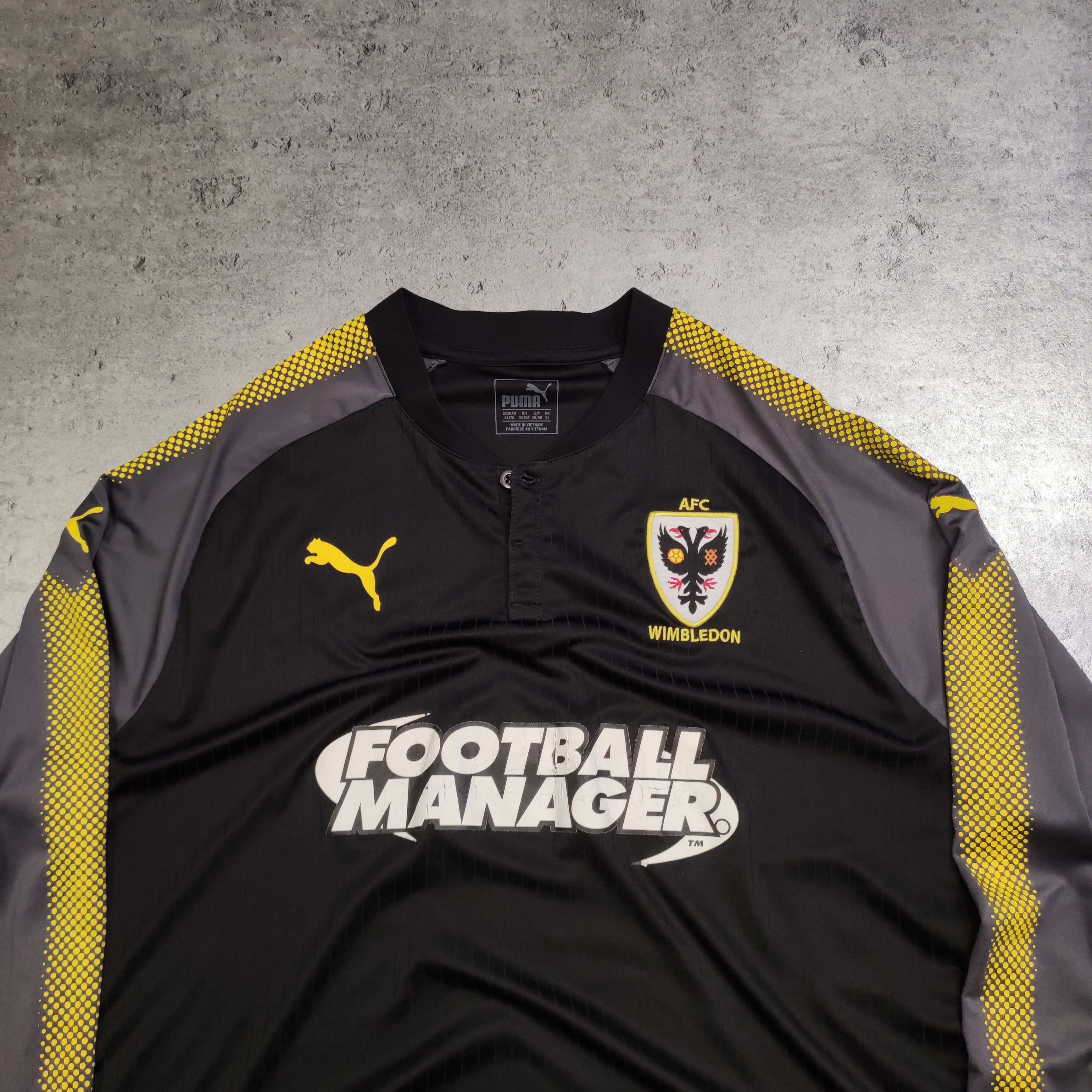 Other RARE Wimbledon FC 18/19 Third Set Longsleeve Player Jersey Size US XL / EU 56 / 4 - 3 Thumbnail