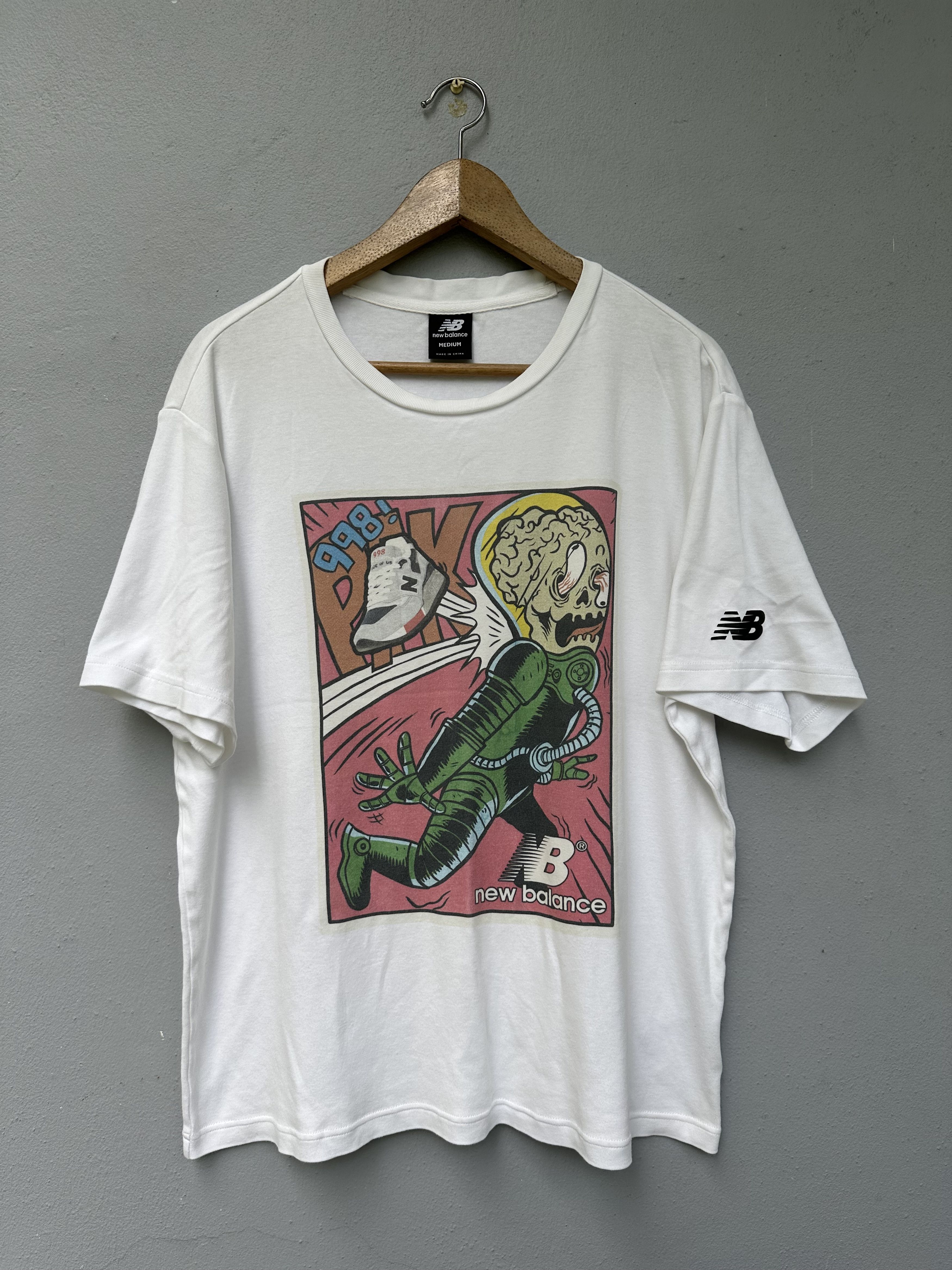 New Balance Oversized New Balance 998 X Mars Attack Tee Size US M / EU 48-50 / 2 - 1 Thumbnail