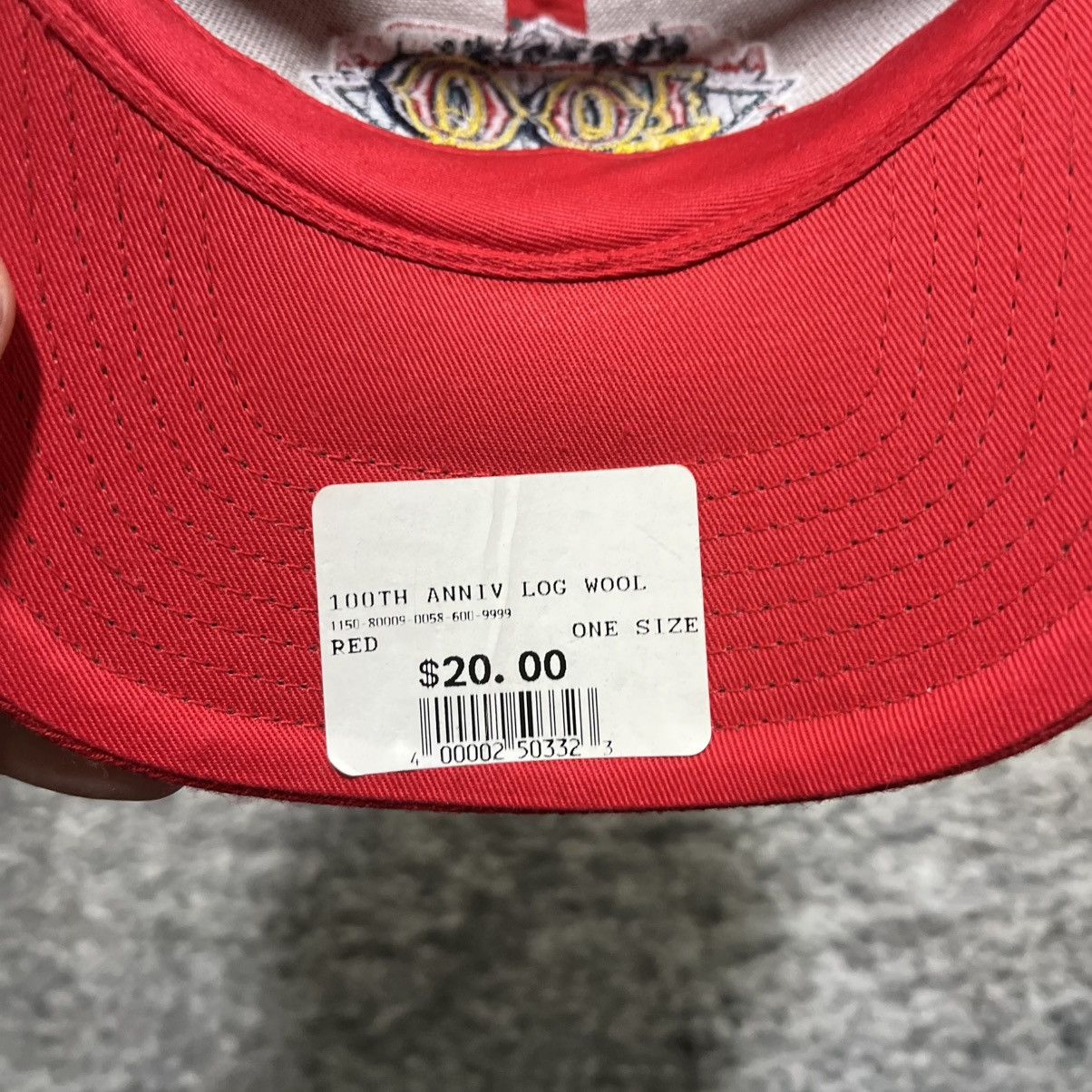 MLB Vintage Cleveland Indians 100 Years 2001 Red Wahoo Hat NEW Size ONE SIZE - 5 Thumbnail