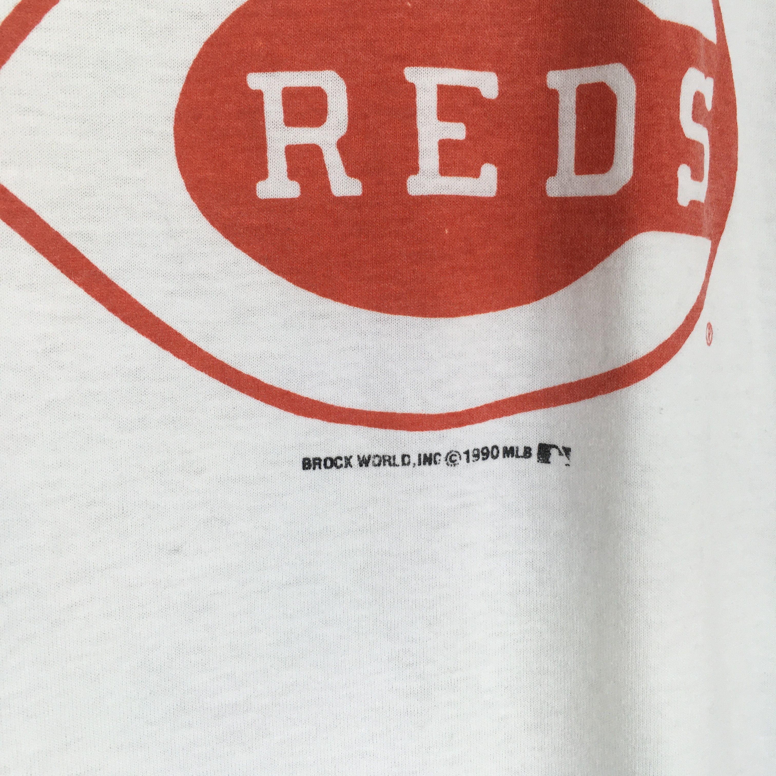 MLB Vintage 90s Cincinnati Reds MLB T Shirt XXLarge Size US XXL / EU 58 / 5 - 4 Thumbnail