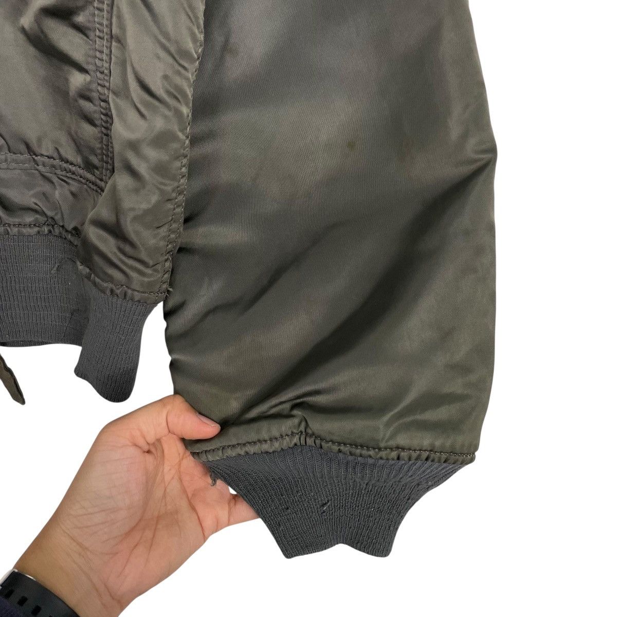 Alpha Industries Vintage Alpha Industries USAF CWU-45 Bomber Jacket Size US XL / EU 56 / 4 - 13 Thumbnail