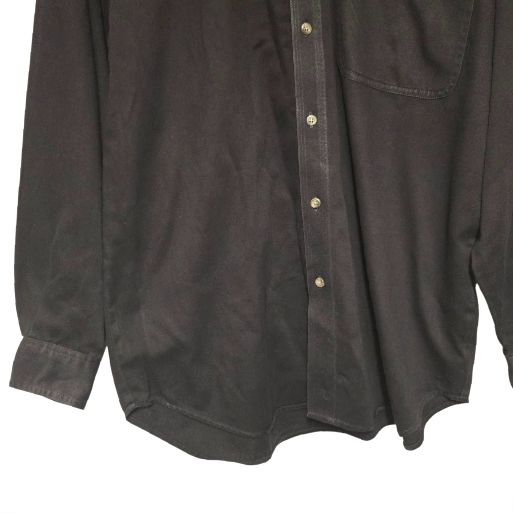 Vintage VINTAGE Brittania Button Up Shirt Western Men's M Black 100% Cotton Button-Up Collar Western Rocker 90s Mem Size US M / EU 48-50 / 2 - 6 Thumbnail
