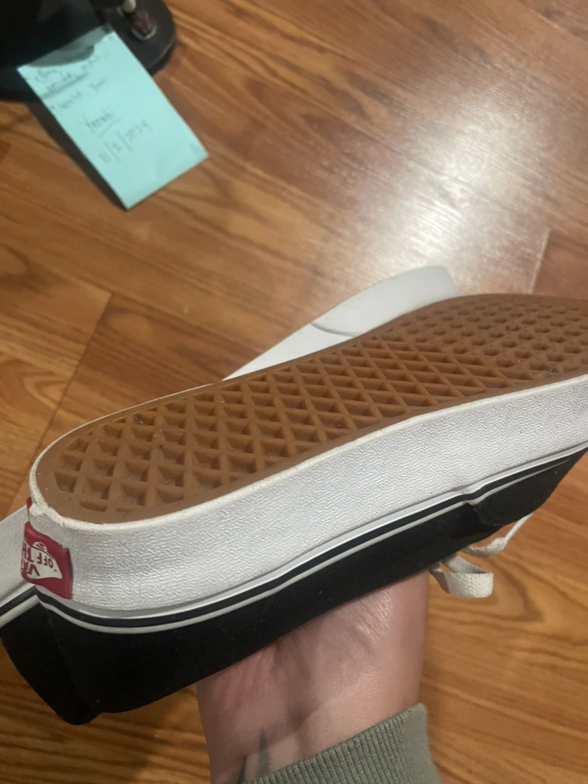 Vans Vans Authentic ‘Red Rose Thorns’ Embroidered - Size 8.5 Mens Size US 8.5 / EU 41-42 - 8 Thumbnail