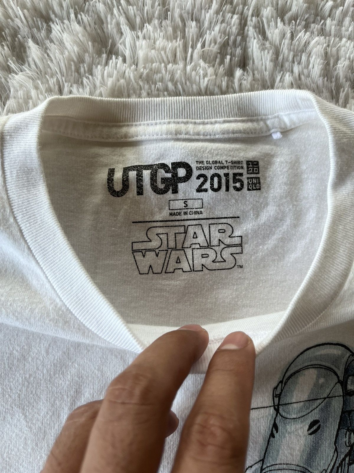 Star Wars × Uniqlo Vintage Uniqlo Star Wars T Shirt Size US S / EU 44-46 / 1 - 4 Thumbnail