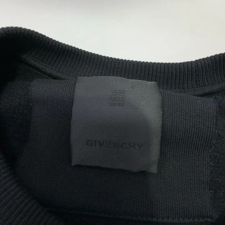 Givenchy Givenchy Givenchy Black Logo Print Long Sleeve Sweatshirt Size US M / EU 48-50 / 2 - 4 Thumbnail