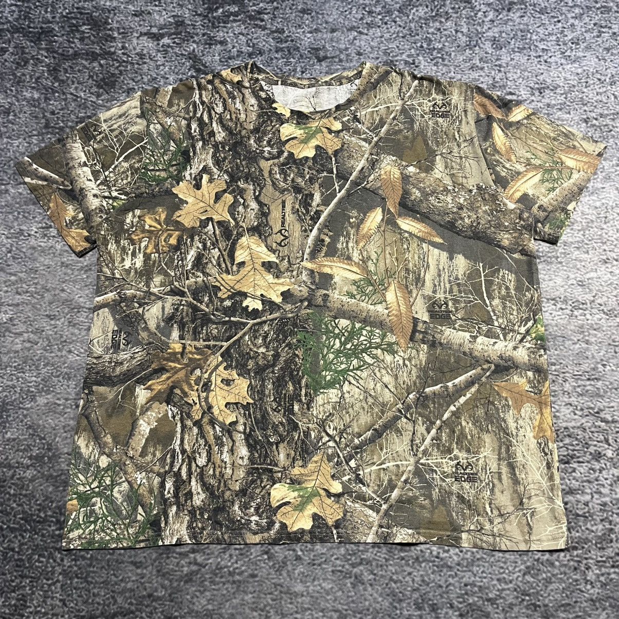 Realtree Vintage Y2K Realtree Camo Grunge Outdoor Skater T Shirt XXL Size US XXL / EU 58 / 5 - 3 Thumbnail