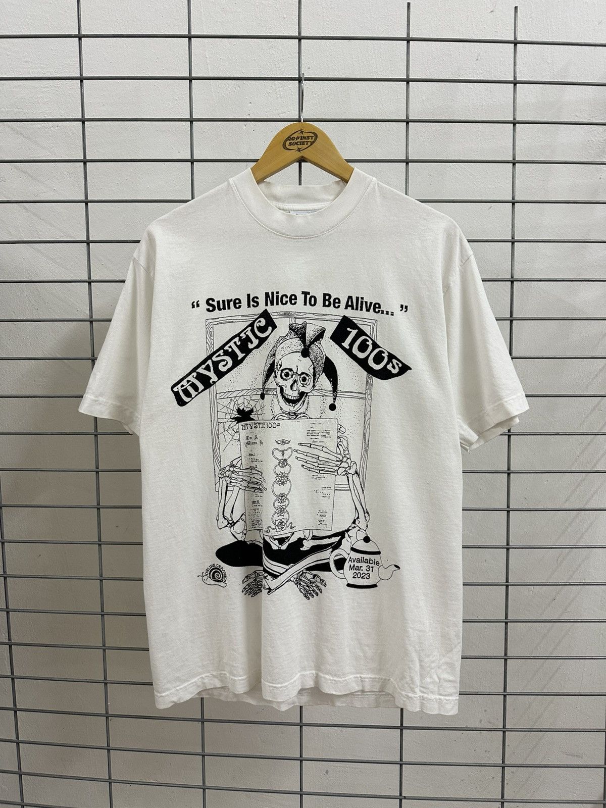 Online Ceramics Online Ceramics Mystic 100’s Sure Is Nice To Be Alive Tee Size US M / EU 48-50 / 2 - 1 Thumbnail