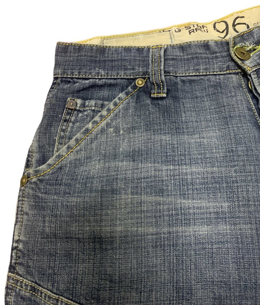G-Star GSTAR RAW 96 DOUBLE KNEE DENIM Size US 32 / EU 48 - 10 Thumbnail