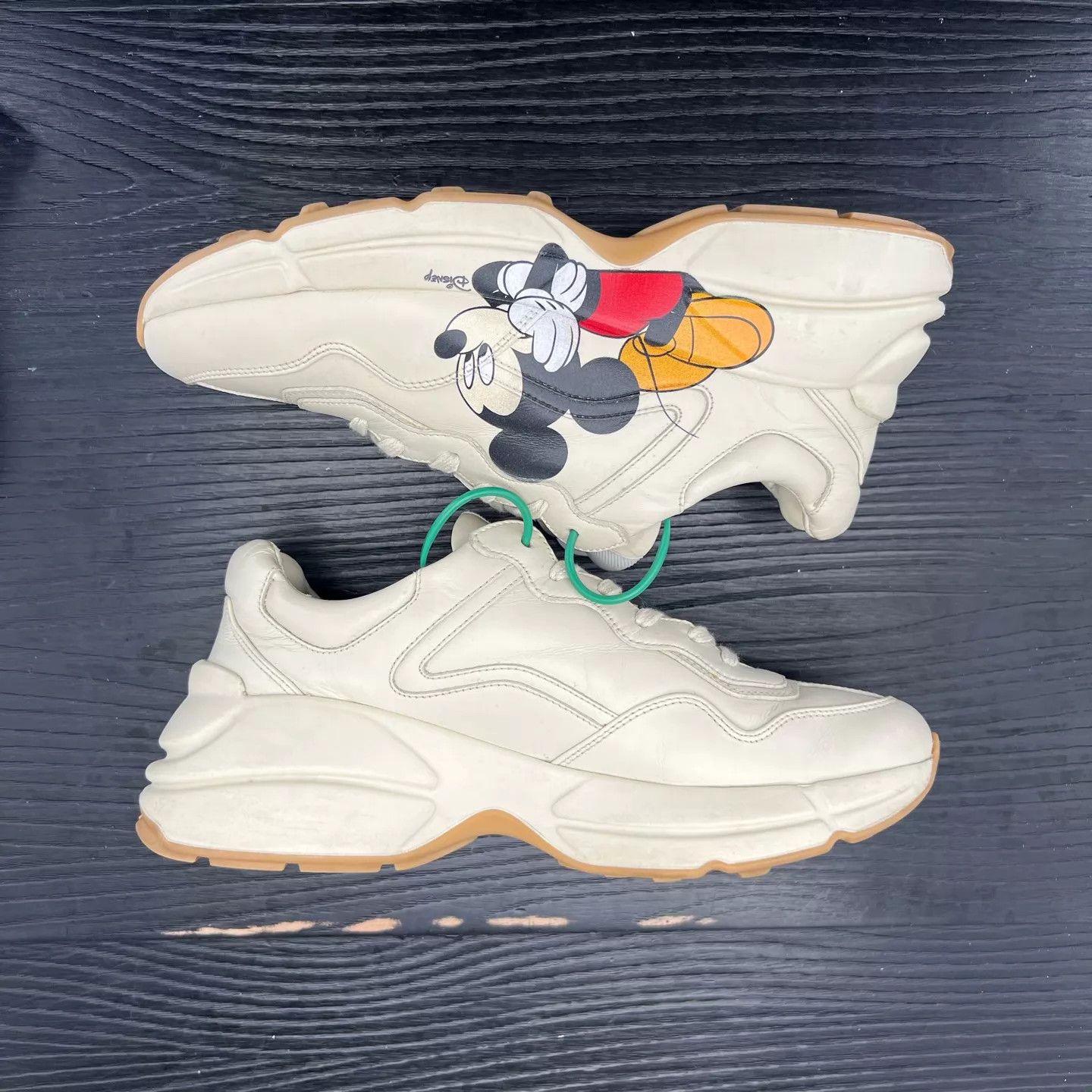 Gucci Gucci Mickey Mouse Dad Sneaker 6 W/ Box Like New Size US 6 / IT 36 - 3 Thumbnail