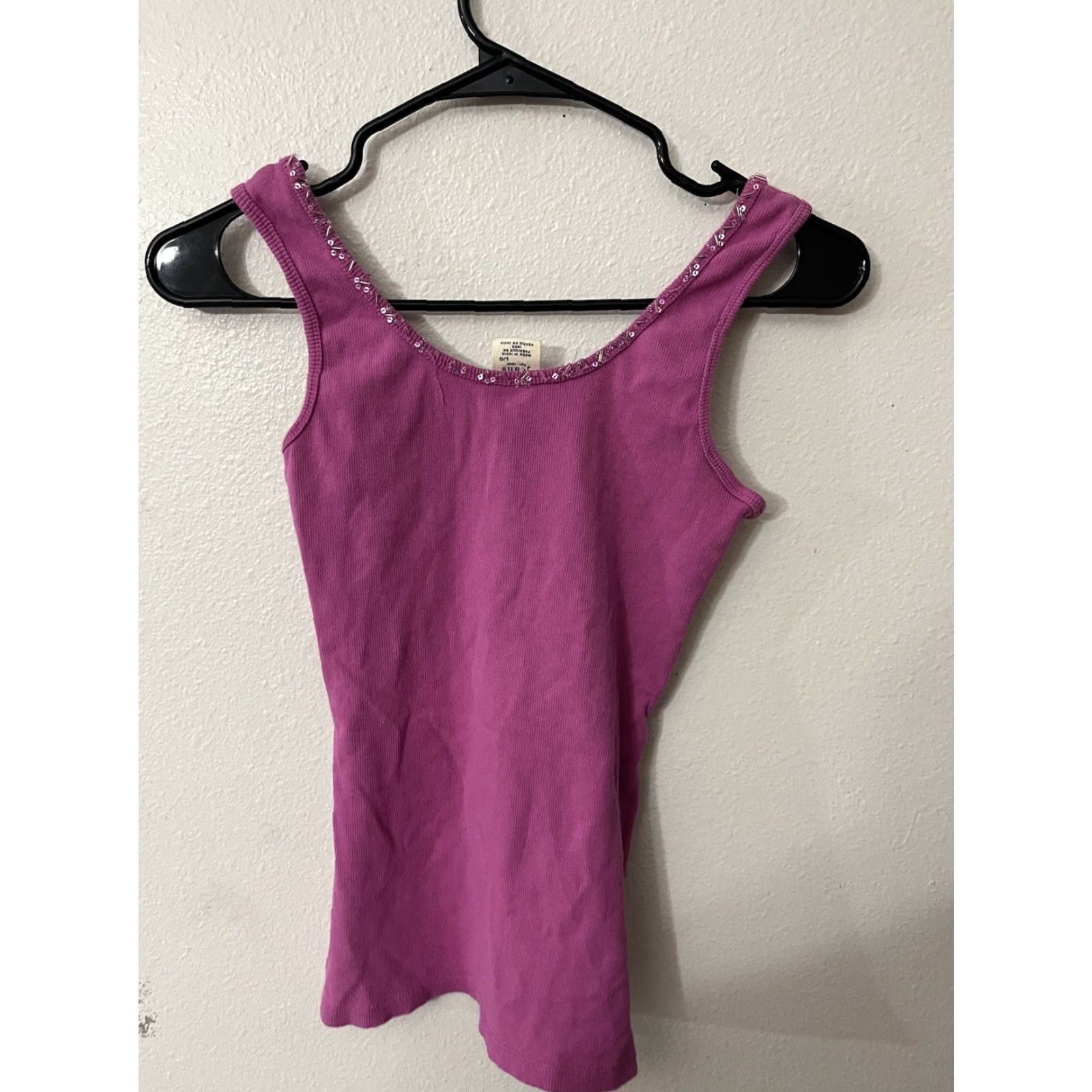 Tommy Hilfiger Tommy Hilfiger Tank Top Women Purple Large Size L / US 10 / IT 46 - 2 Thumbnail