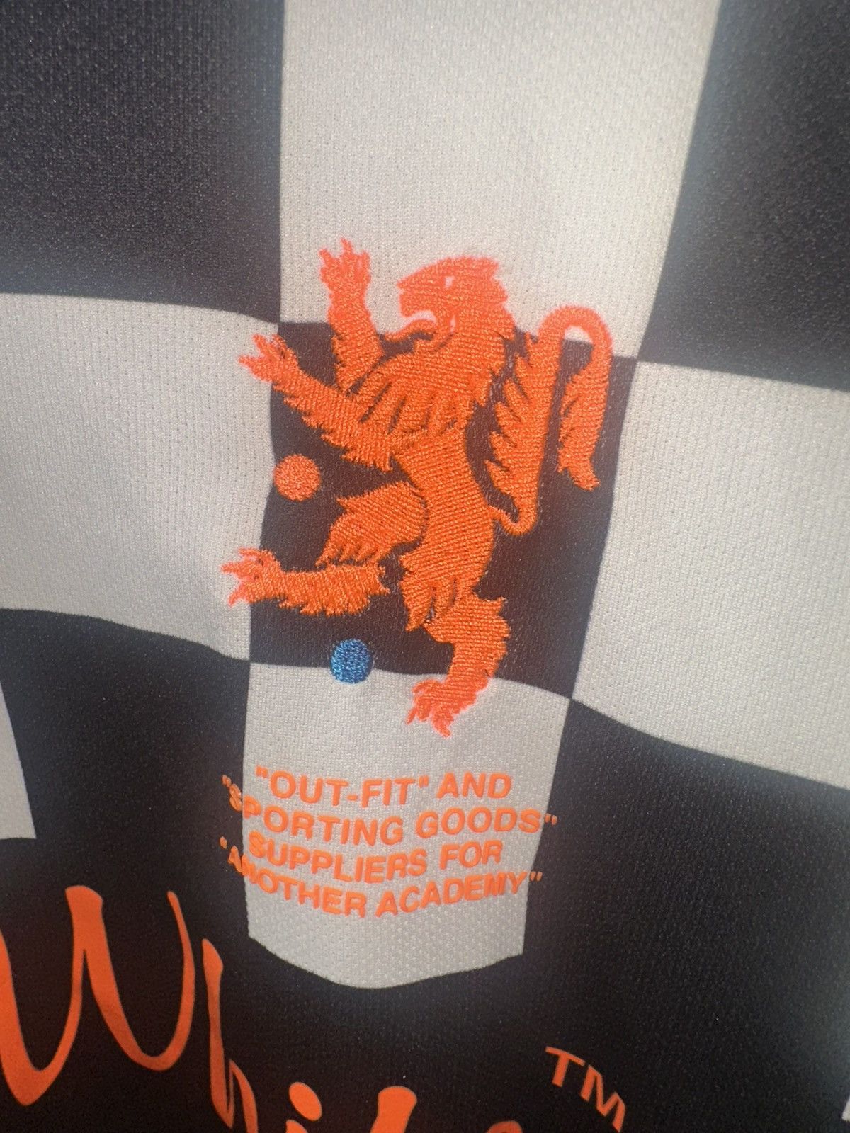 Nike × Off-White Nike x Off-White “Checkerboard” Jersey – Black/White Size US L / EU 52-54 / 3 - 2 Thumbnail