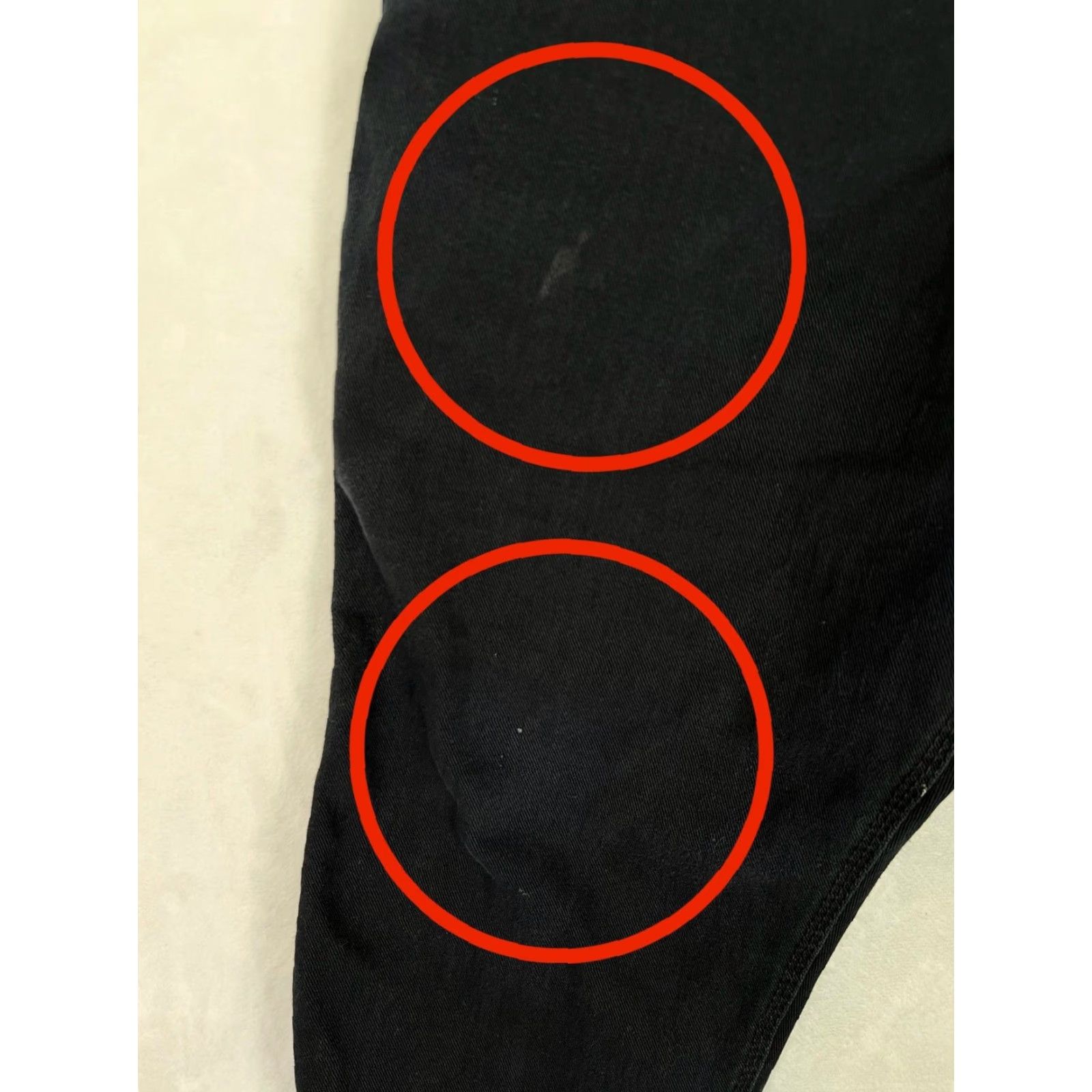 Vintage Craftsman Jeans Mens 40x30 Black Relaxed Straight Utility Work Rope Pockets Logo Vintage: No Size US 40 / EU 56 - 2 Thumbnail