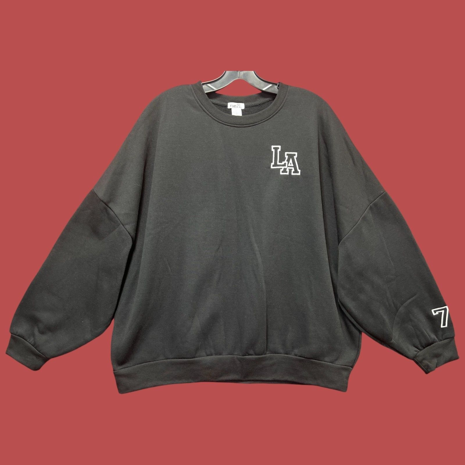 rue21 Rue 21 - Women's Long Sleeve Sweater - Black - Extra Large Size XL / US 12-14 / IT 48-50 - 1 Thumbnail