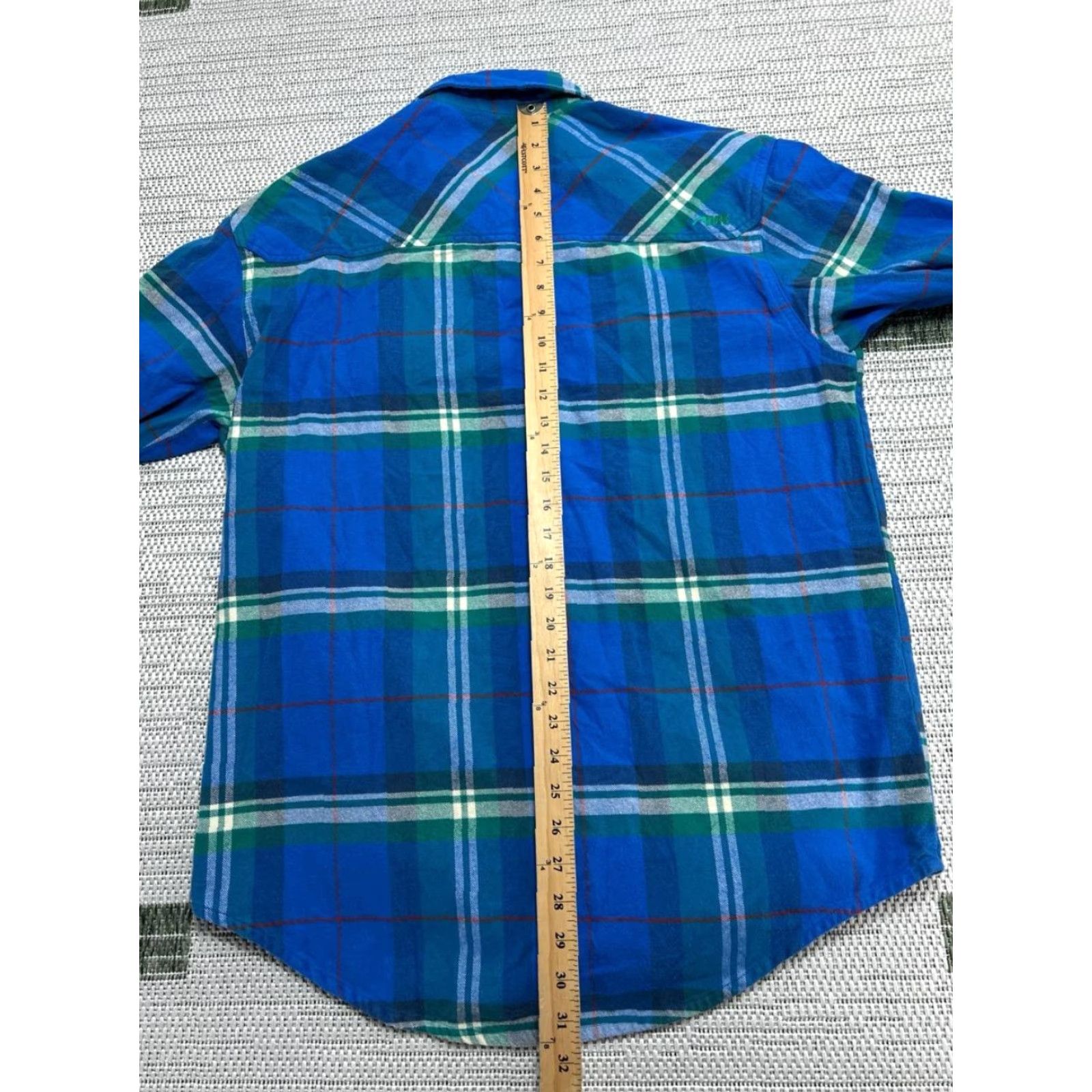Mountain Khakis VINTAGE Mountain Khakis Shirt Men L Blue Plaid Cotton Pocket Details Classic Size US L / EU 52-54 / 3 - 5 Thumbnail