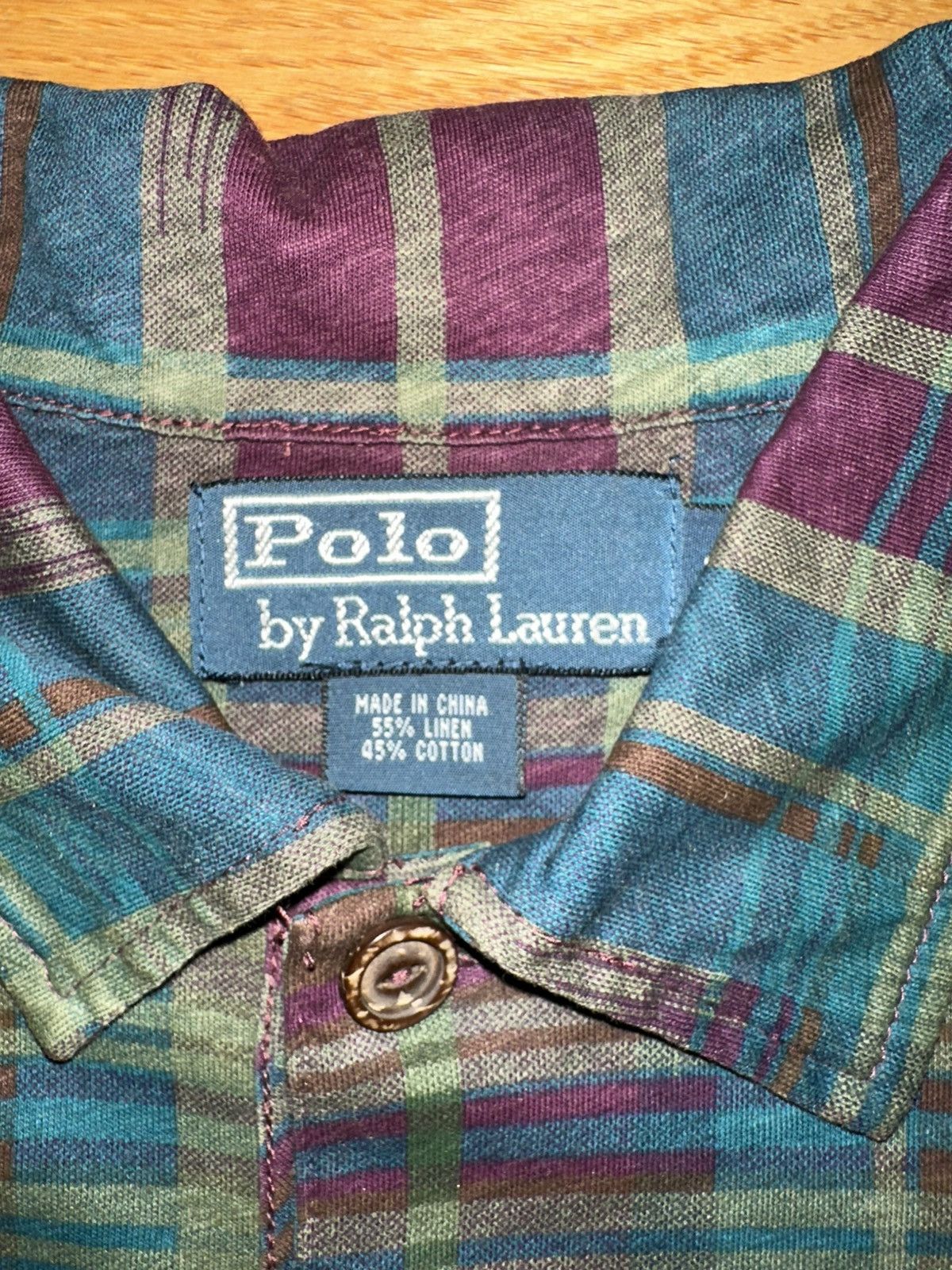 Polo Ralph Lauren Checkered Polo Ralph Lauren Polo Shirt Size US S / EU 44-46 / 1 - 3 Thumbnail
