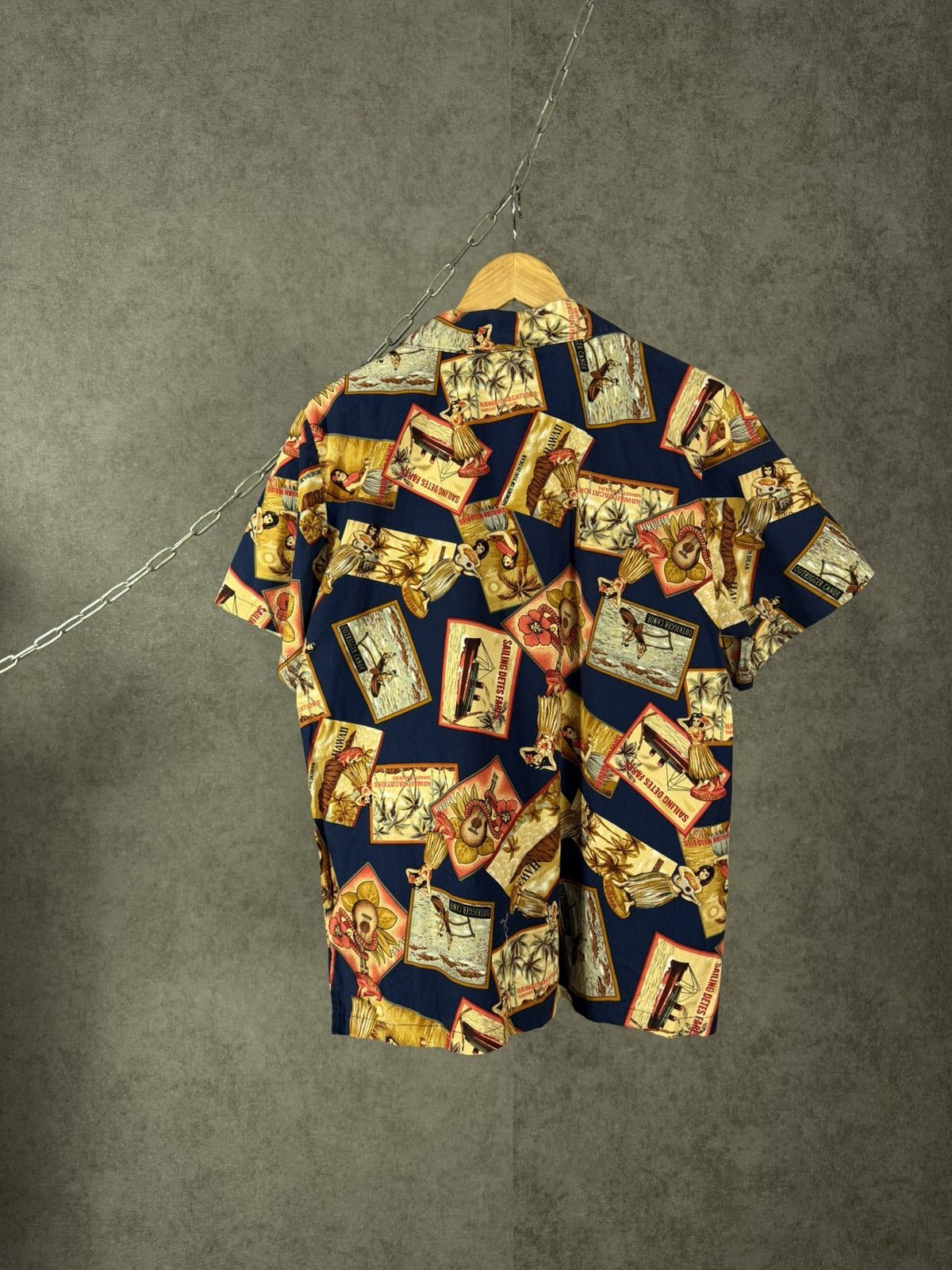 Vintage Vintage art crazy made in hawaii Hawaiian shirt Size US M / EU 48-50 / 2 - 5 Thumbnail
