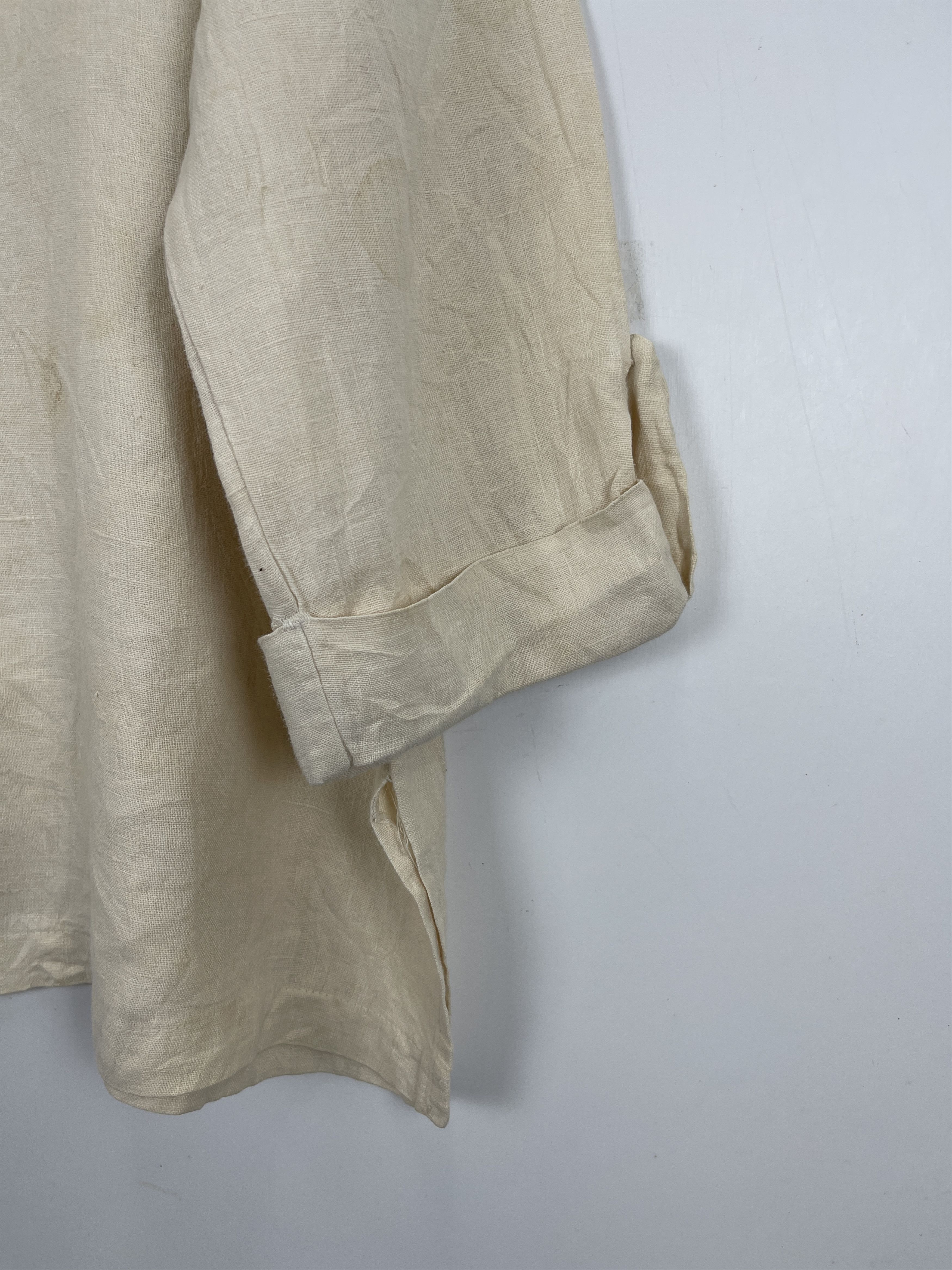 Mexicana × Vintage Vintage 70s Pure Linen Made In Usa T Shirt Size US XL / EU 56 / 4 - 6 Thumbnail