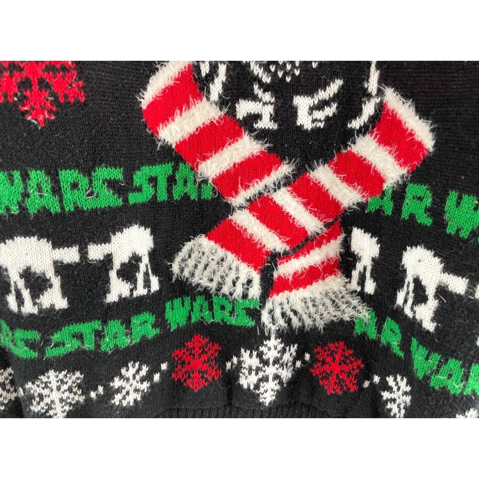 Star Wars Star Wars Sweater Women Size S Black Darth Vader Christmas Holiday Pullover Size S / US 4 / IT 40 - 4 Thumbnail