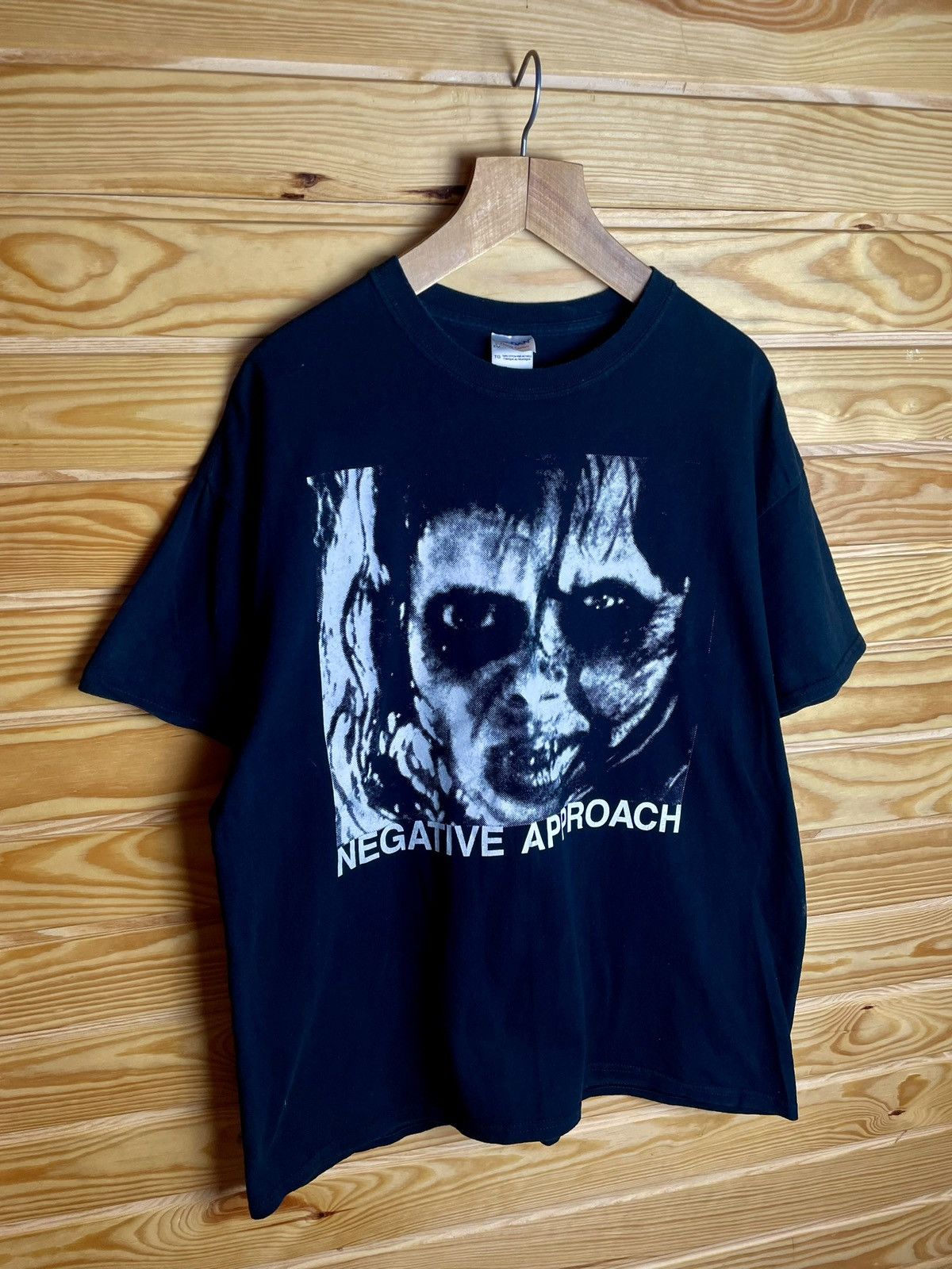 Band Tees × Vintage Vintage Negative Approach T-Shirt Hardcore Punk Band Tee Size US L / EU 52-54 / 3 - 1 Thumbnail