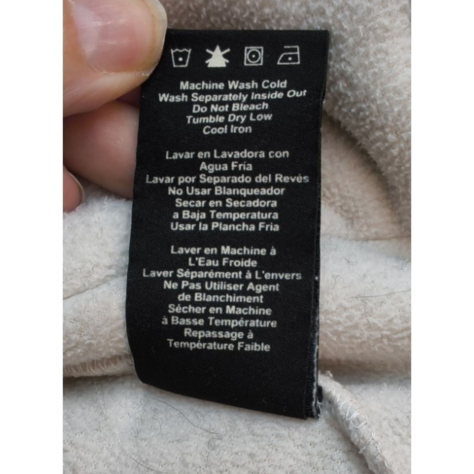 Ugg Ugg Tasman Fleece Jacket Women's M White/Brown Sherpa Zip Size M / US 6-8 / IT 42-44 - 11 Thumbnail