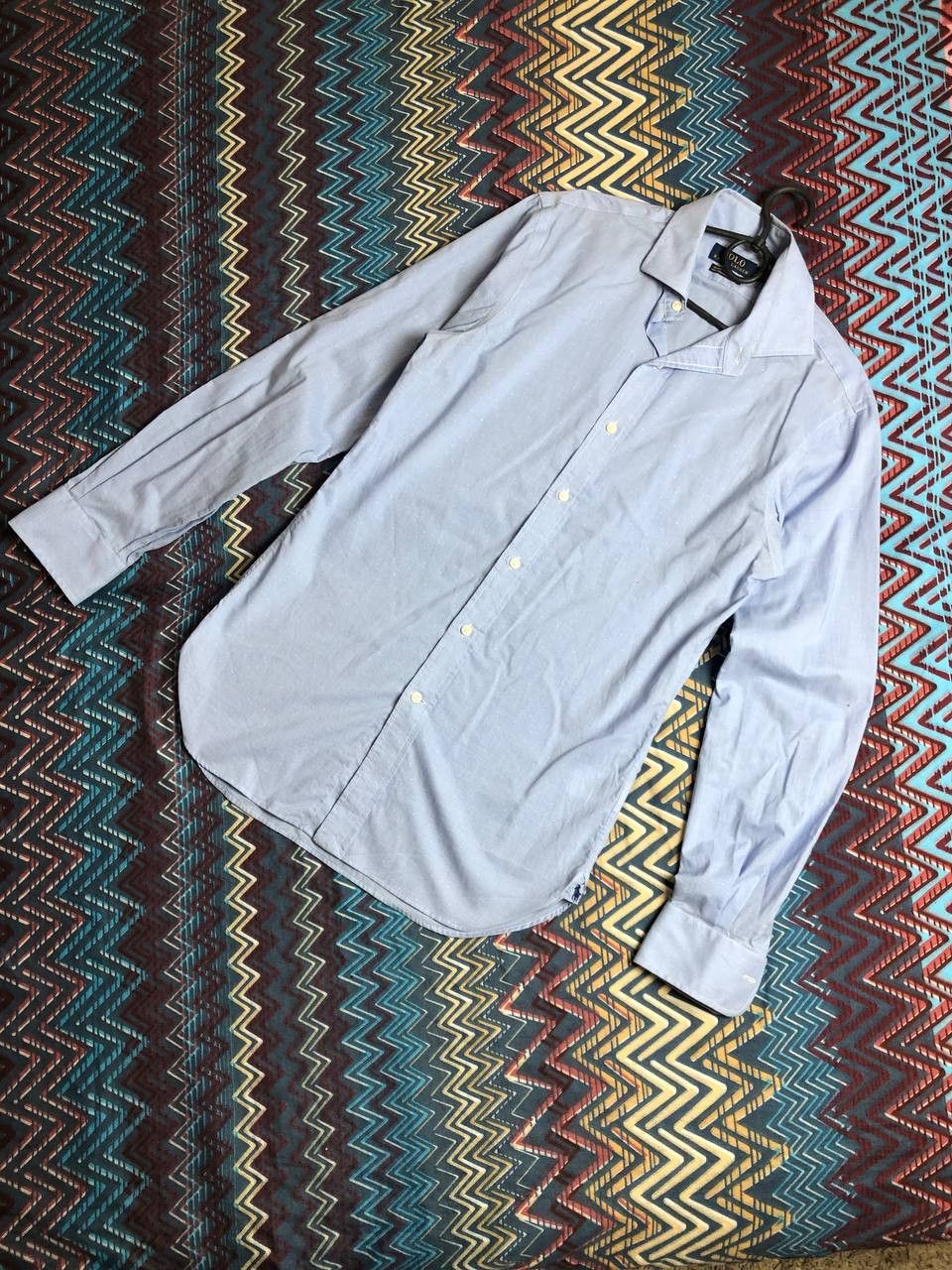 Polo Ralph Lauren × Ralph Lauren × Vintage Polo Ralph Lauren Vintage Mens Long Sleeve Striped Shirt Size US M / EU 48-50 / 2 - 5 Thumbnail