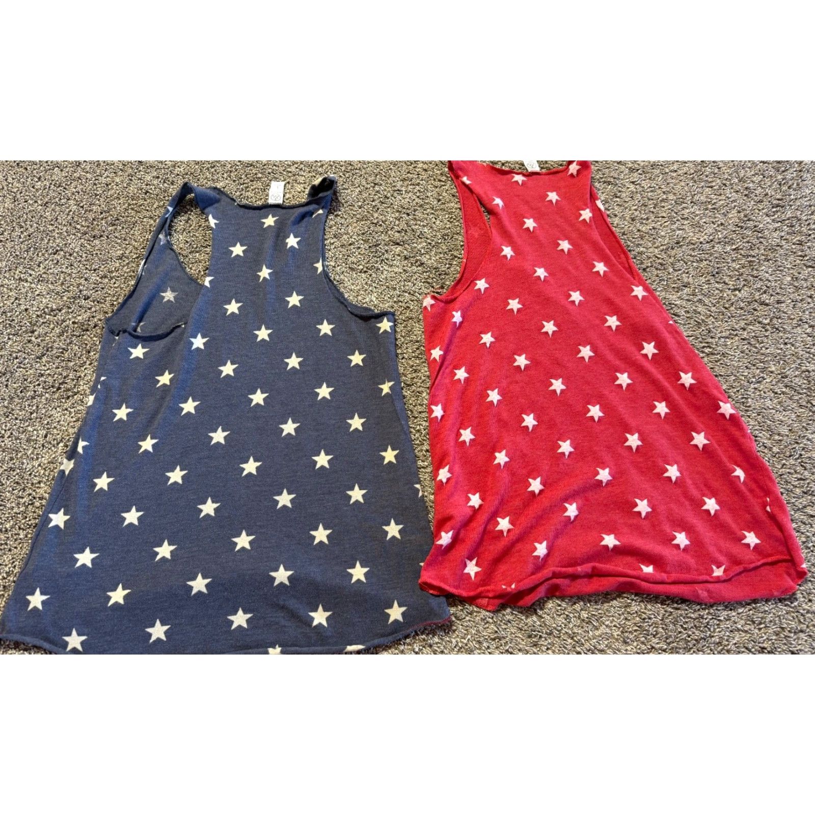 Alife Wyoming Tank Top Shirt L Women Red 100% Cotton Lightweight Basic - Best Life Lot Of 2 Size L / US 10 / IT 46 - 8 Thumbnail