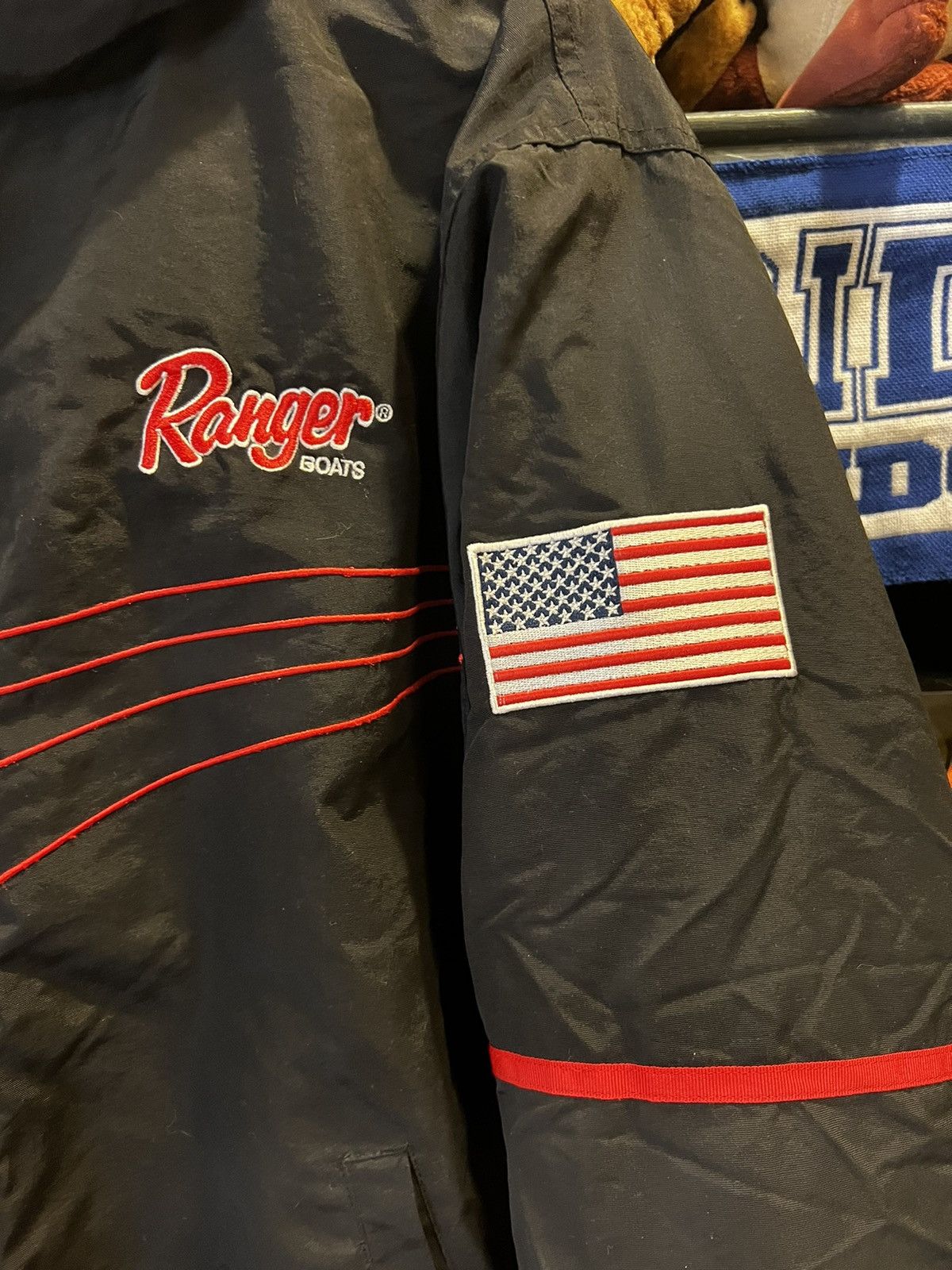 Vintage Ranger Boats Puffed Zip Jacket Size US L / EU 52-54 / 3 - 3 Thumbnail