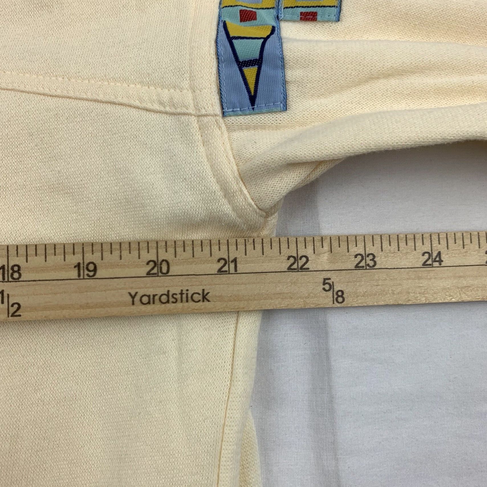 Vintage VINTAGE Manhattan Women's Sweatshirt Pullover Activewear Long Sleeve Zip Collared Yellow Size M Size M / US 6-8 / IT 42-44 - 7 Thumbnail