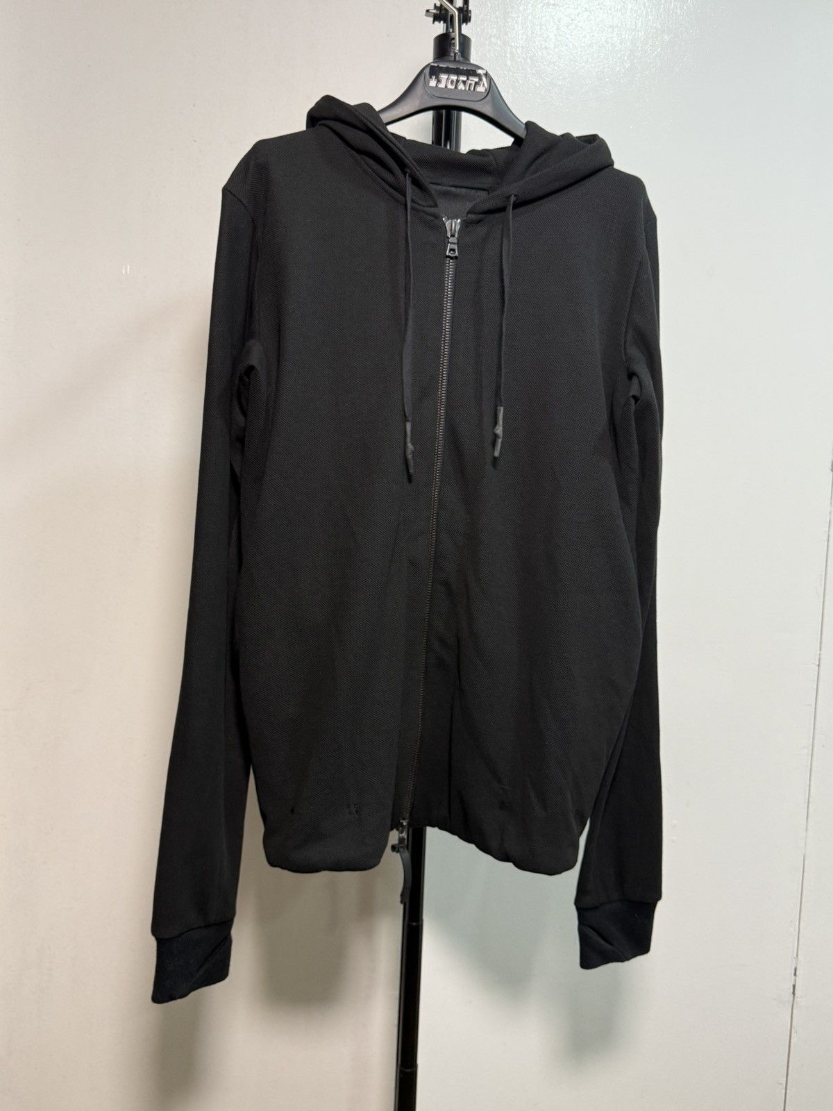 11 By Boris Bidjan Saberi 11 by Boris Bidjan Saberi Black Technical Zip Hoodie Size US S / EU 44-46 / 1 - 1 Thumbnail