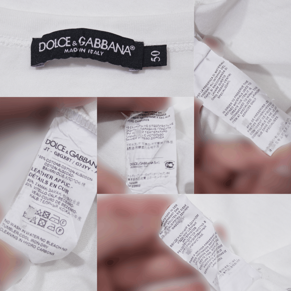 Dolce & Gabbana Metal Logo T-Shirt Size US M / EU 48-50 / 2 - 9 Thumbnail