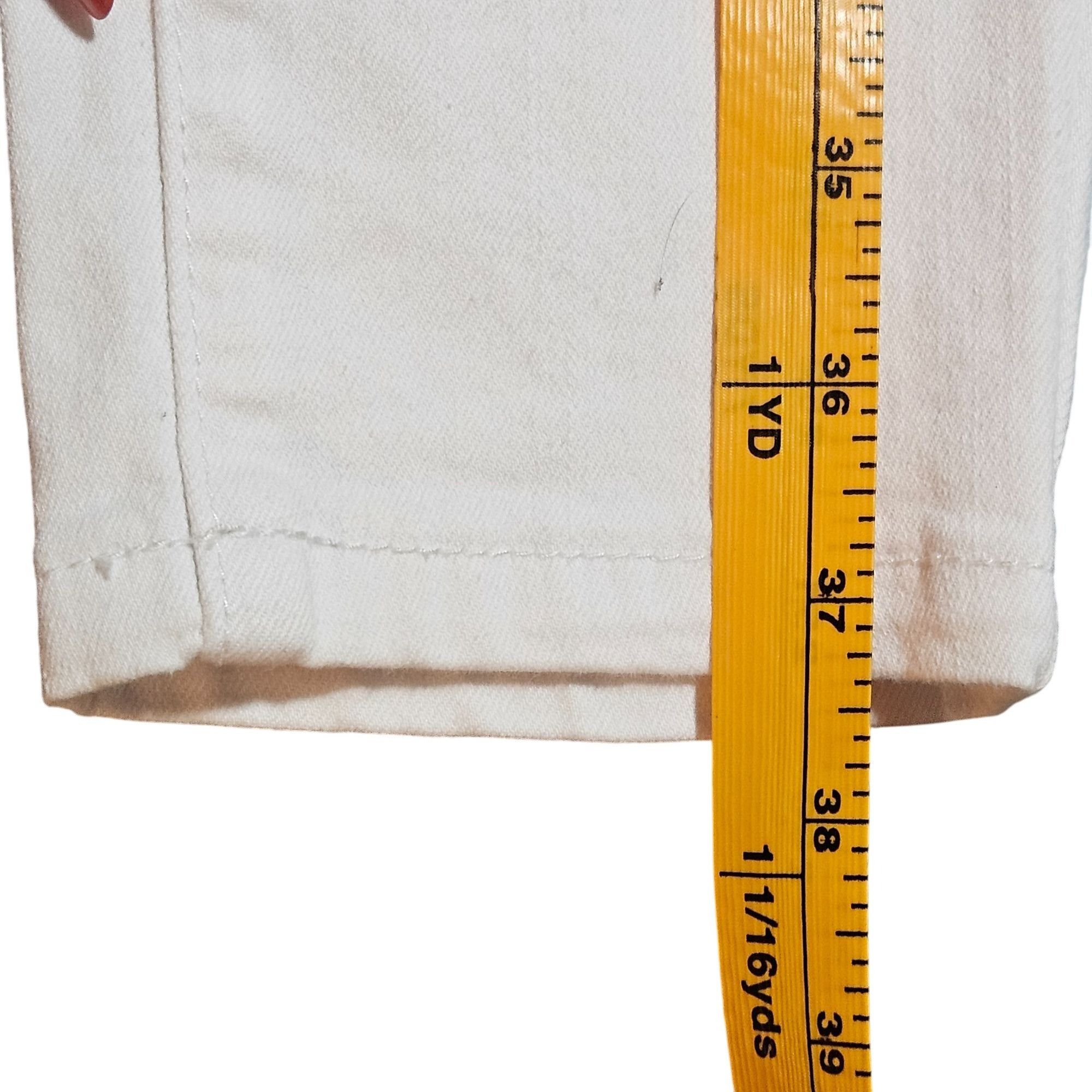 Other Nature Women White Jeans Skinny Highrise 25 Clean Girl Quiet Size 25" / US 0 / IT 36 - 9 Thumbnail