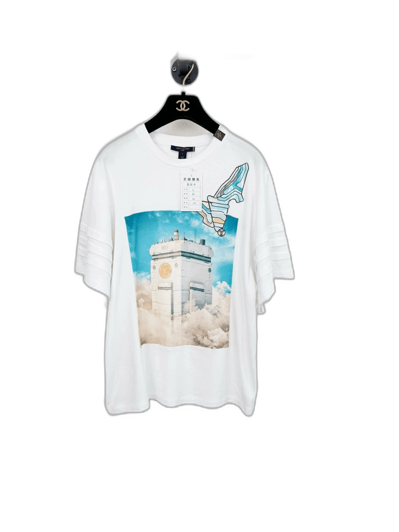 Louis Vuitton Louis Vuitton Short Sleeve Graphic T-Shirt Size L / US 10 / IT 46 - 1 Thumbnail