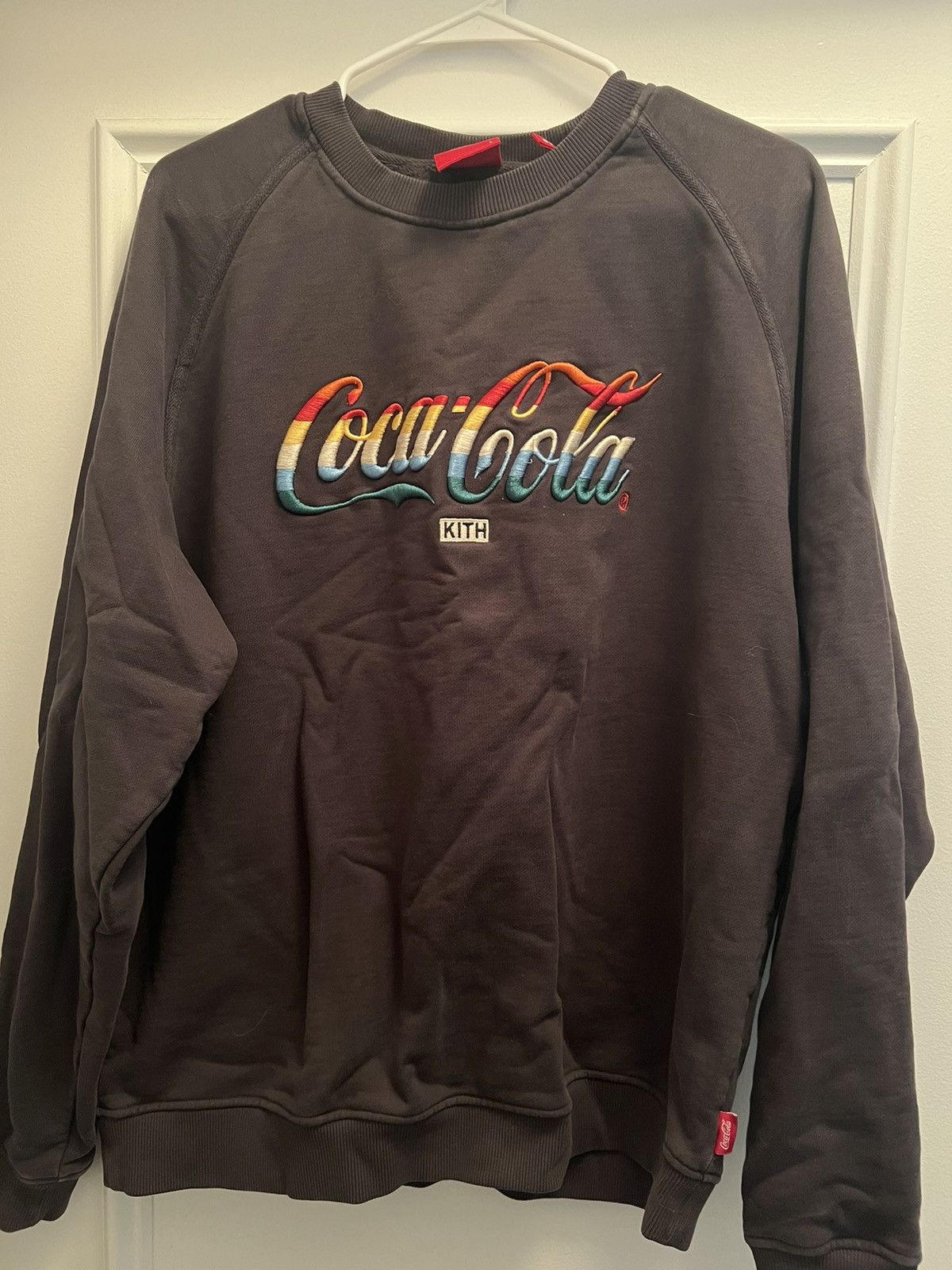 Kith Kith x Coca-Cola Striped Crewneck | Grailed 