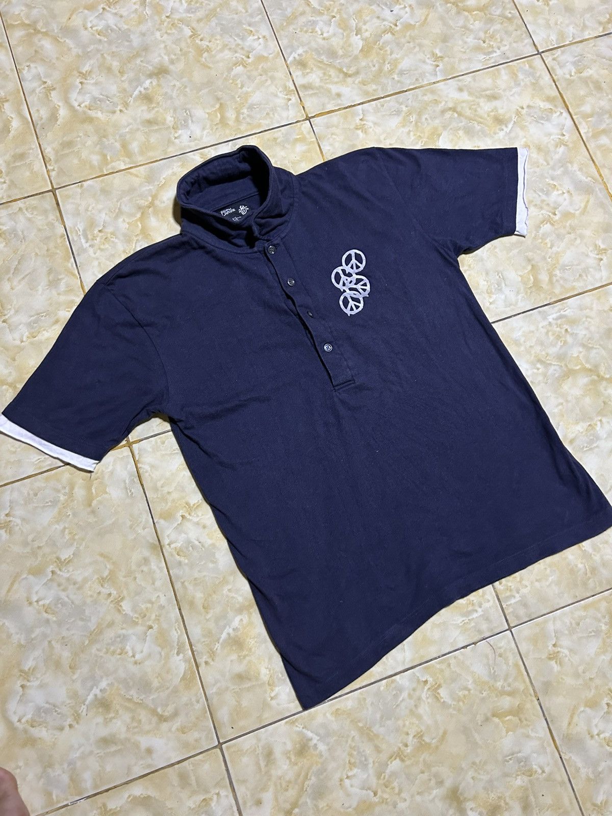 Designer × Japanese Brand × PPFM 💥 PPFM YELLOW RIOT POLO Size US M / EU 48-50 / 2 - 3 Thumbnail