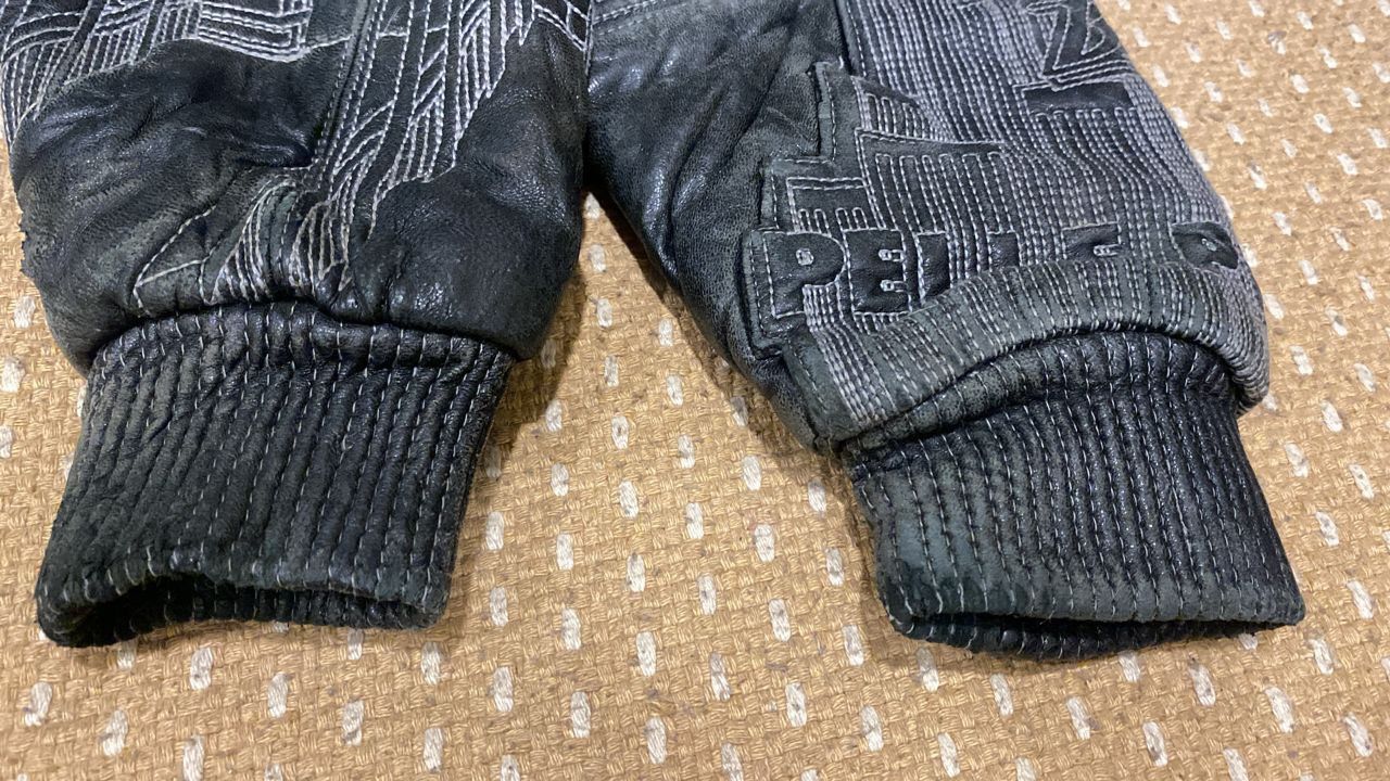 Marc Buchanan × Pelle Pelle × Vintage CRAZY Y2K Pelle Pelle Manhattan Embroidered Leather Jacket Size US S / EU 44-46 / 1 - 9 Thumbnail